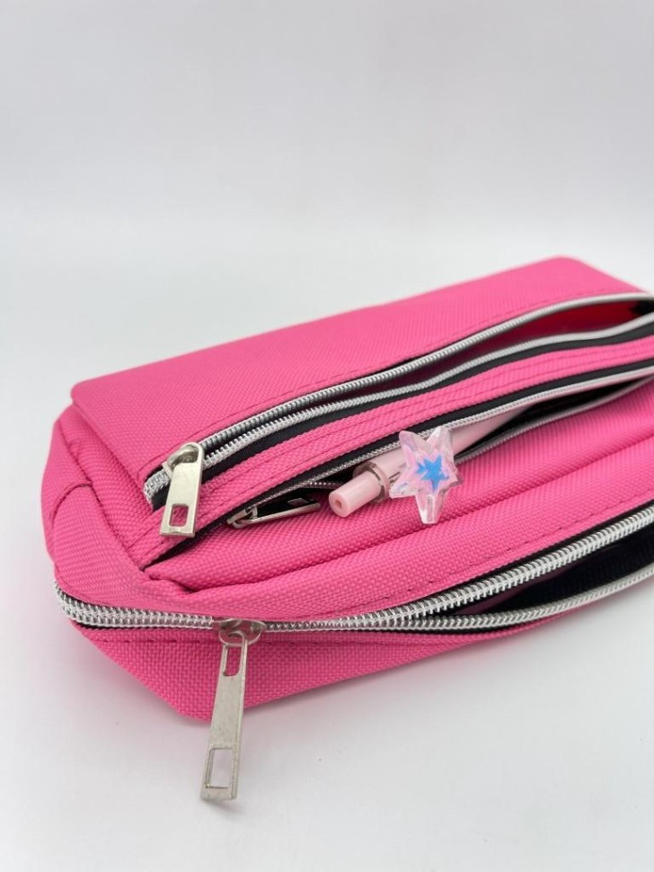 Пенал ILikeGift Many zips / 111-TED76-01 (pink) — фото 5