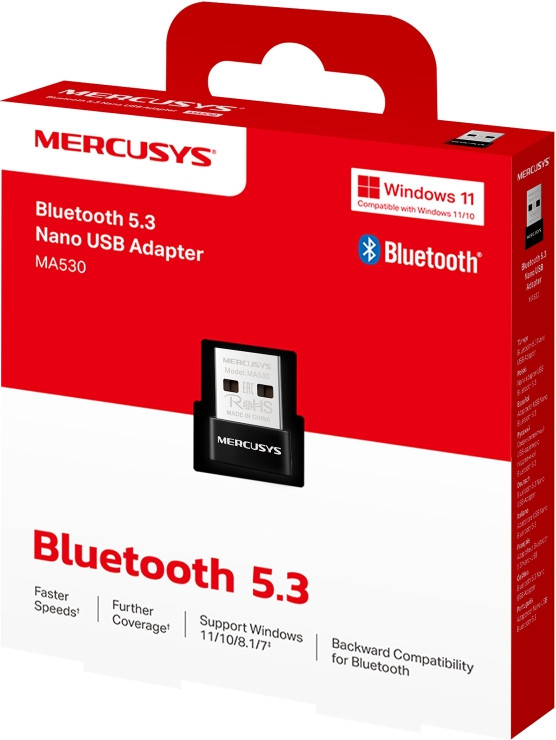 Bluetooth-адаптер Mercusys MA530 — фото 3