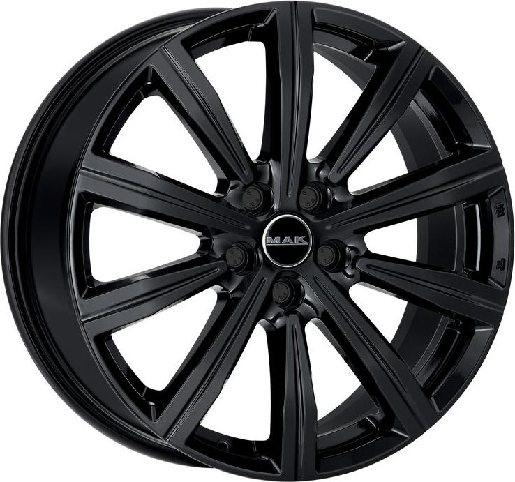 Литой диск MAK Birmingham 20x8.5" 5x112мм DIA 66.6мм ET 52мм Gloss Black