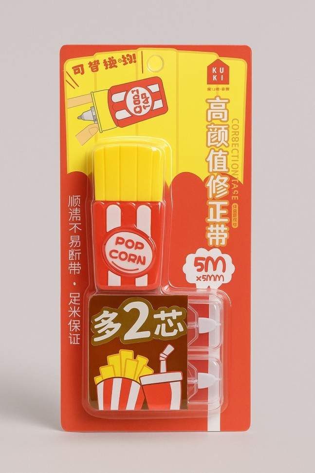 Корректор для текста ILikeGift French fries / kk-7174 (red) — фото 2
