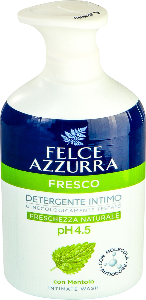 Мыло жидкое для интимной гигиены FELCE AZZURRA Fresco (250мл)