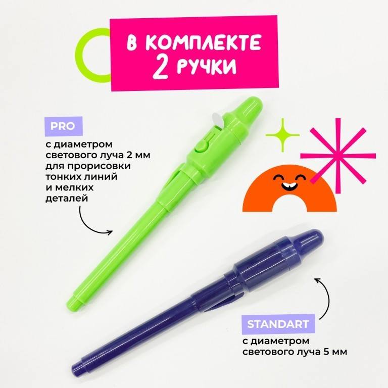 Набор ручек для рисования светом ILikeGift Флеймеры для рисования светом / СК-Р-385 — фото 3
