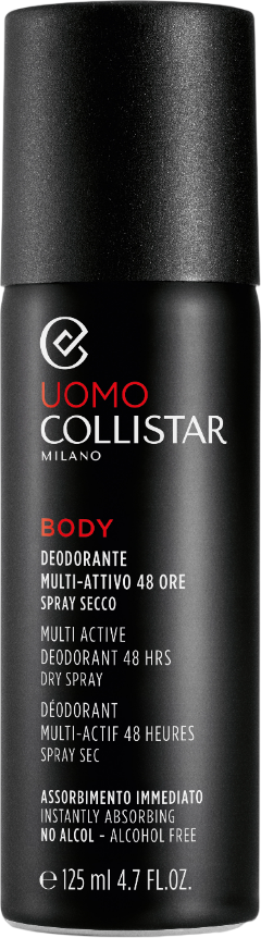 Дезодорант-спрей Collistar Uomo Multi-Active Deodorant 48 Hrs dry spray (125мл)