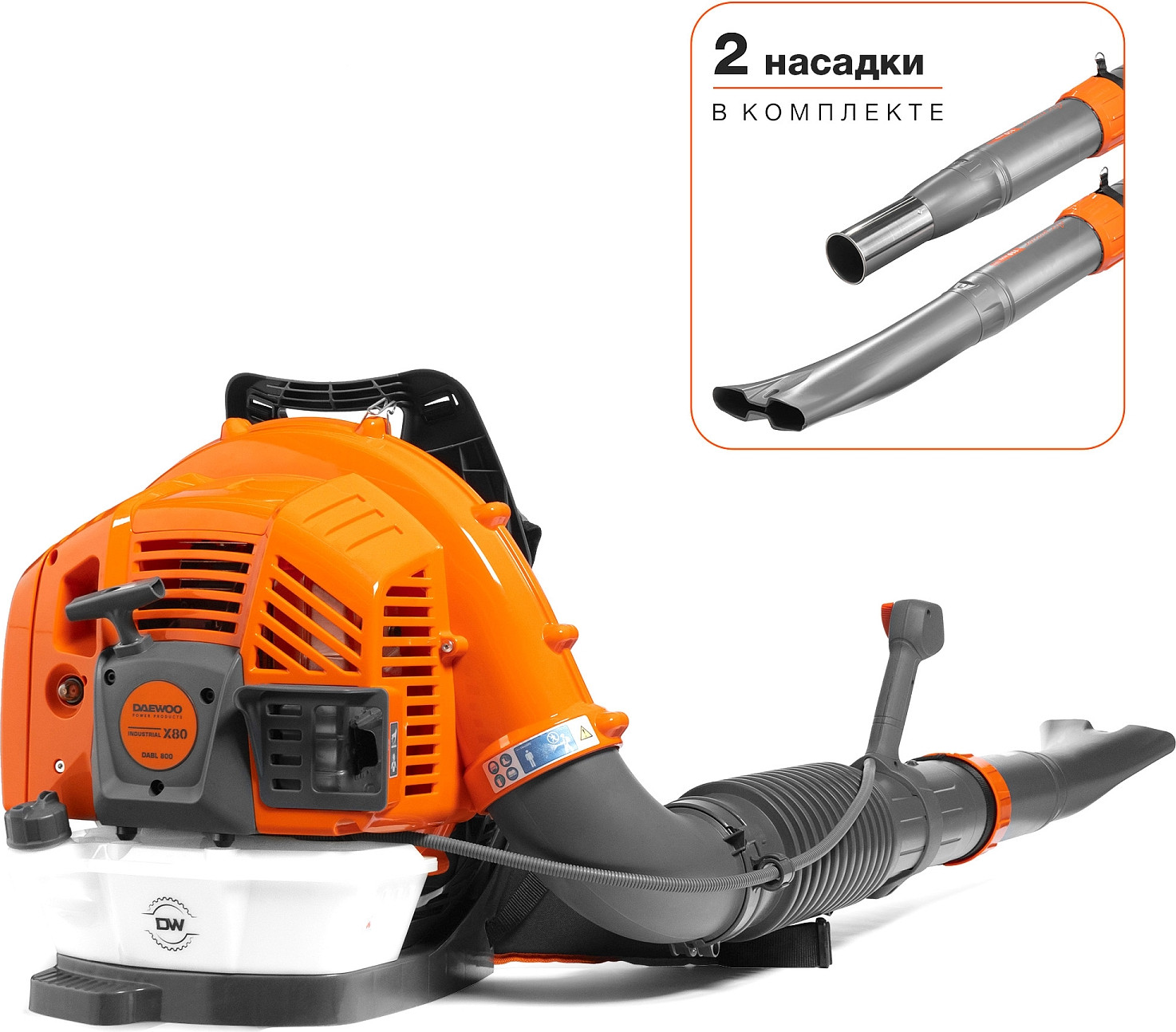 Воздуходувка бензиновая Daewoo Power DABL 800 — фото 2