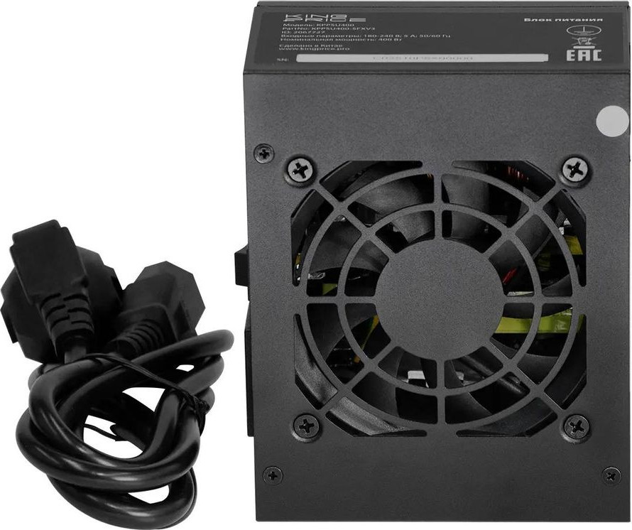 Блок питания для компьютера KingPrice SFX KPPSU400 / KPPSU400-SFXV3 (400W) — фото 4