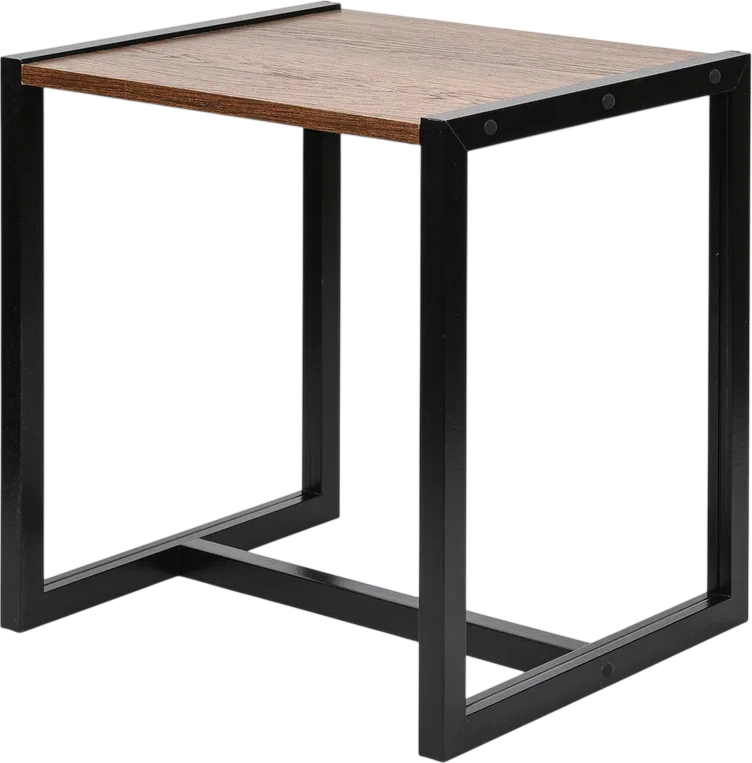 Журнальный столик SWENSA Loft SWFN-0030 (коричневый/черный)