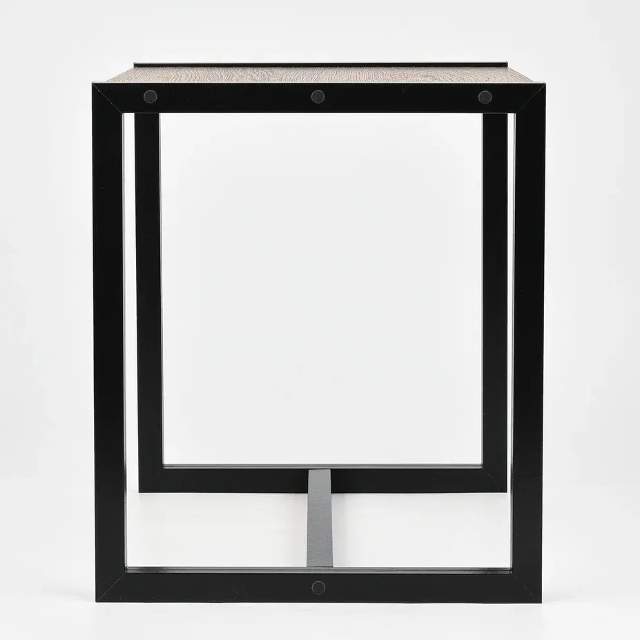 Журнальный столик SWENSA Loft SWFN-0030 (коричневый/черный) — фото 3