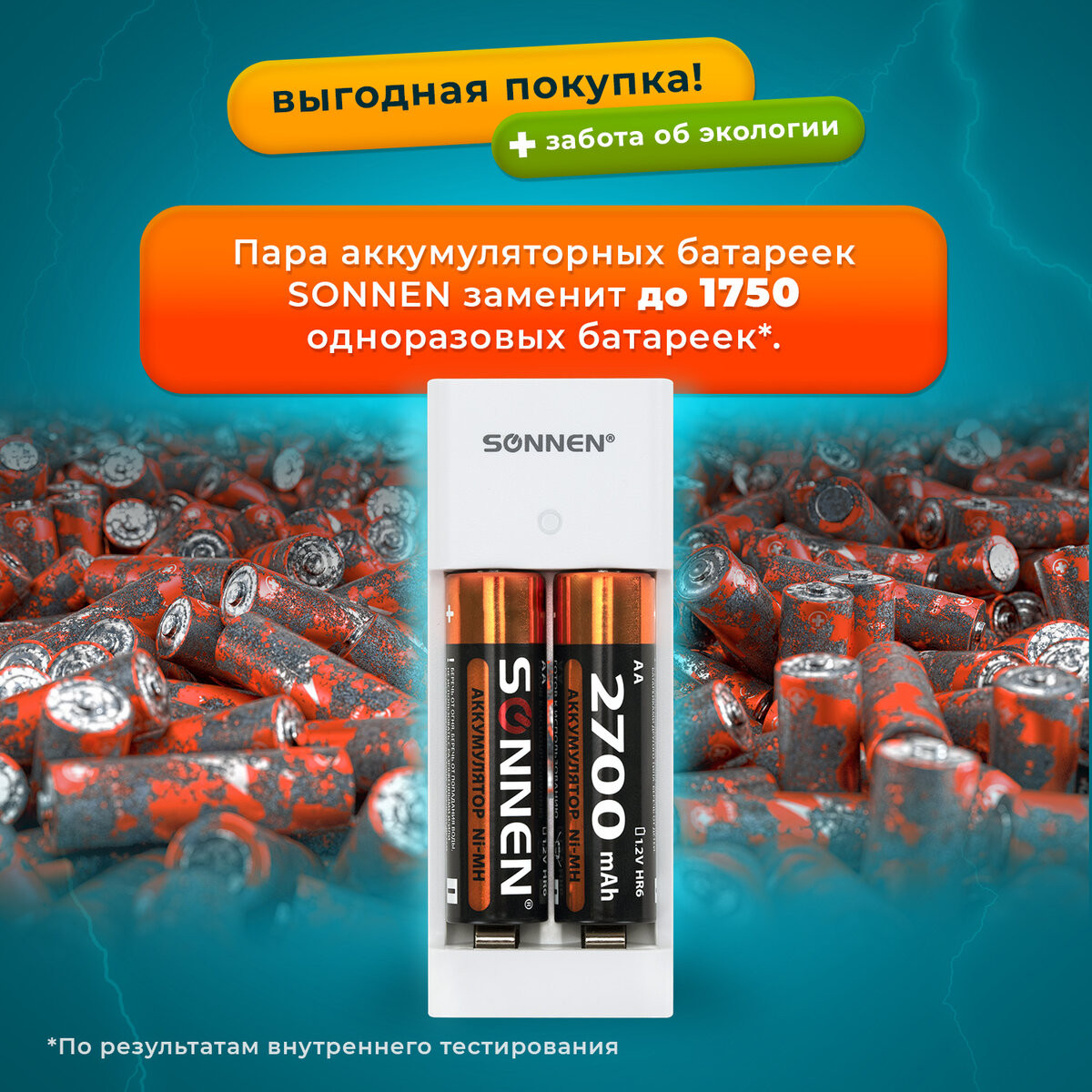 Зарядное устройство для аккумуляторов Sonnen 455005 — фото 4