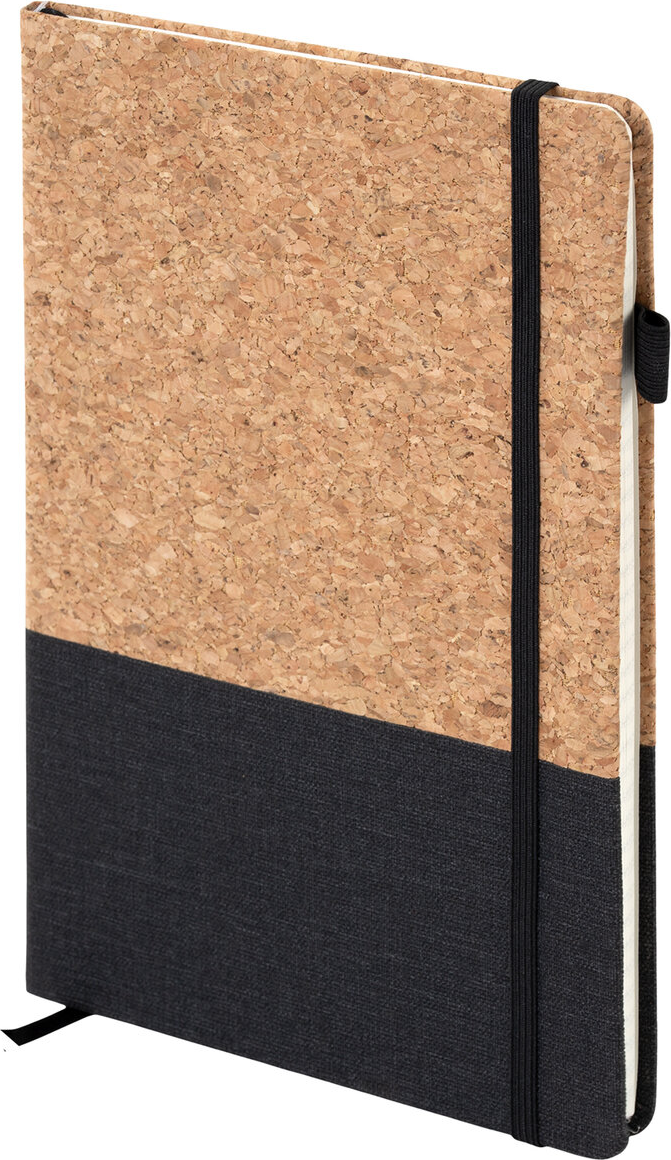 Ежедневник Brauberg Cork 116865 (80л, черный)