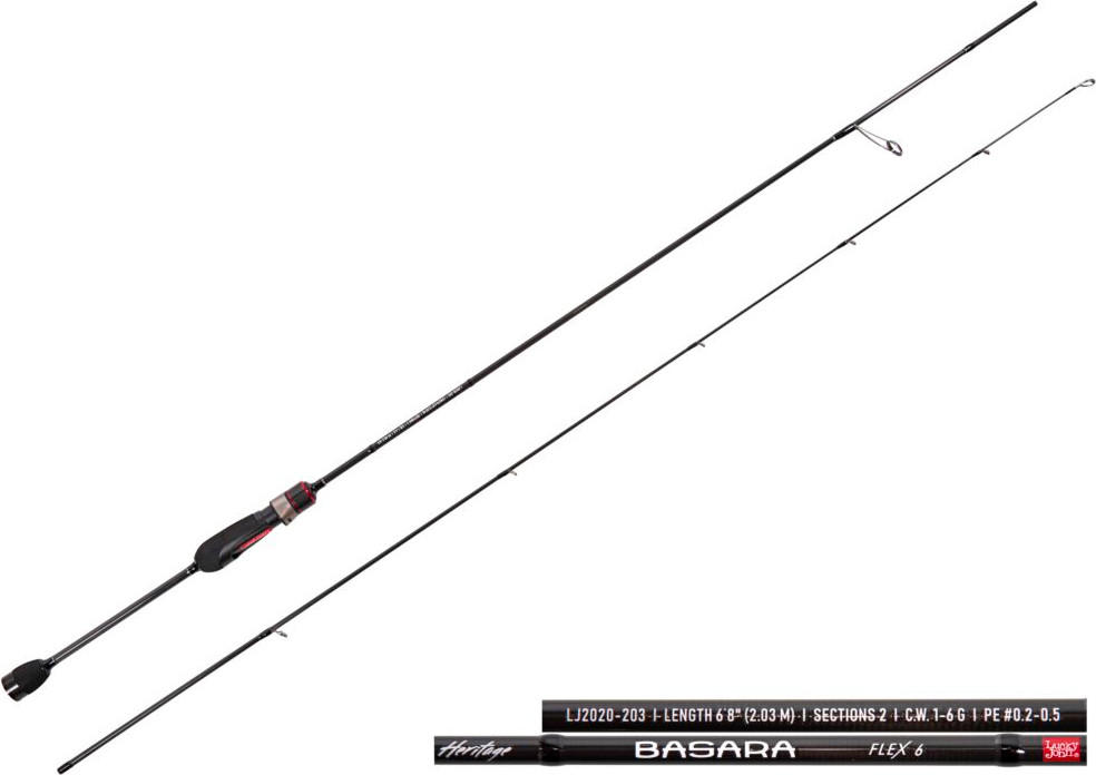 Удилище Lucky John Basara Flex 06 6'8"/2.03 / LJ2020-203