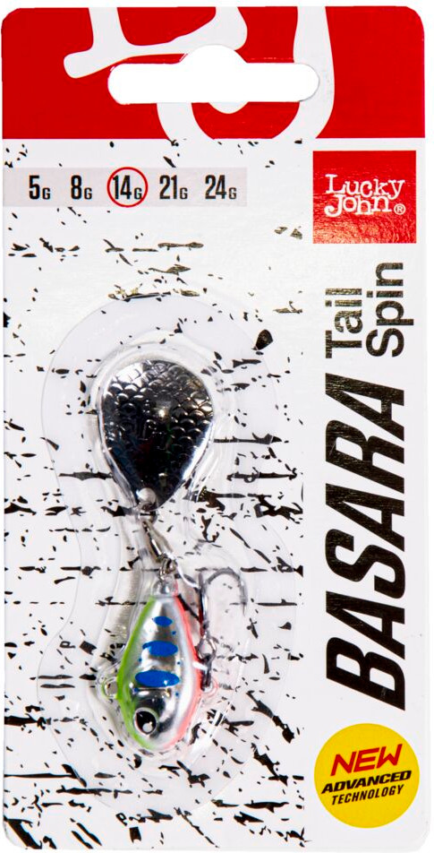 Тейл-спиннер Lucky John Basara Tail Spin 14.0г 017 / LJBTS14-017 (в блистере) — фото 3