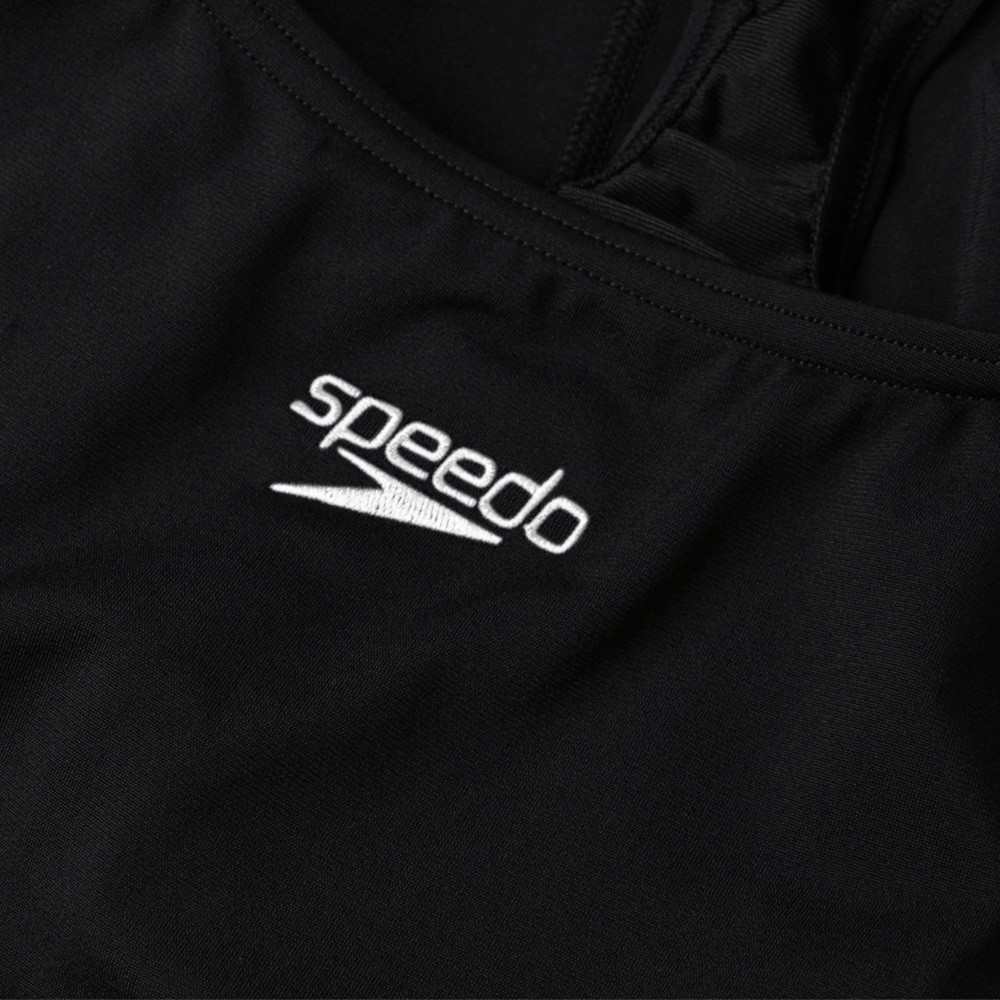 Купальник для плавания Speedo Endurance+ Kickback 8-134730001 (р.32, черный) — фото 6