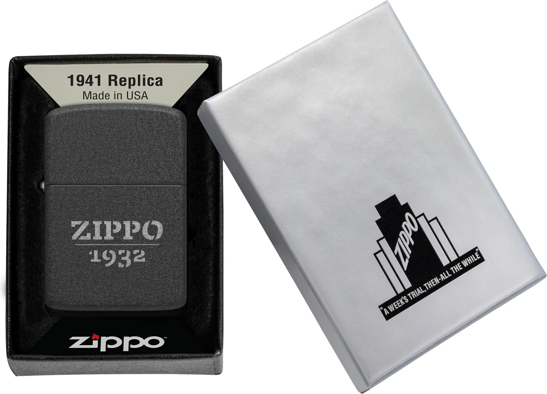Зажигалка Zippo Replica / 46567 (черный) — фото 5