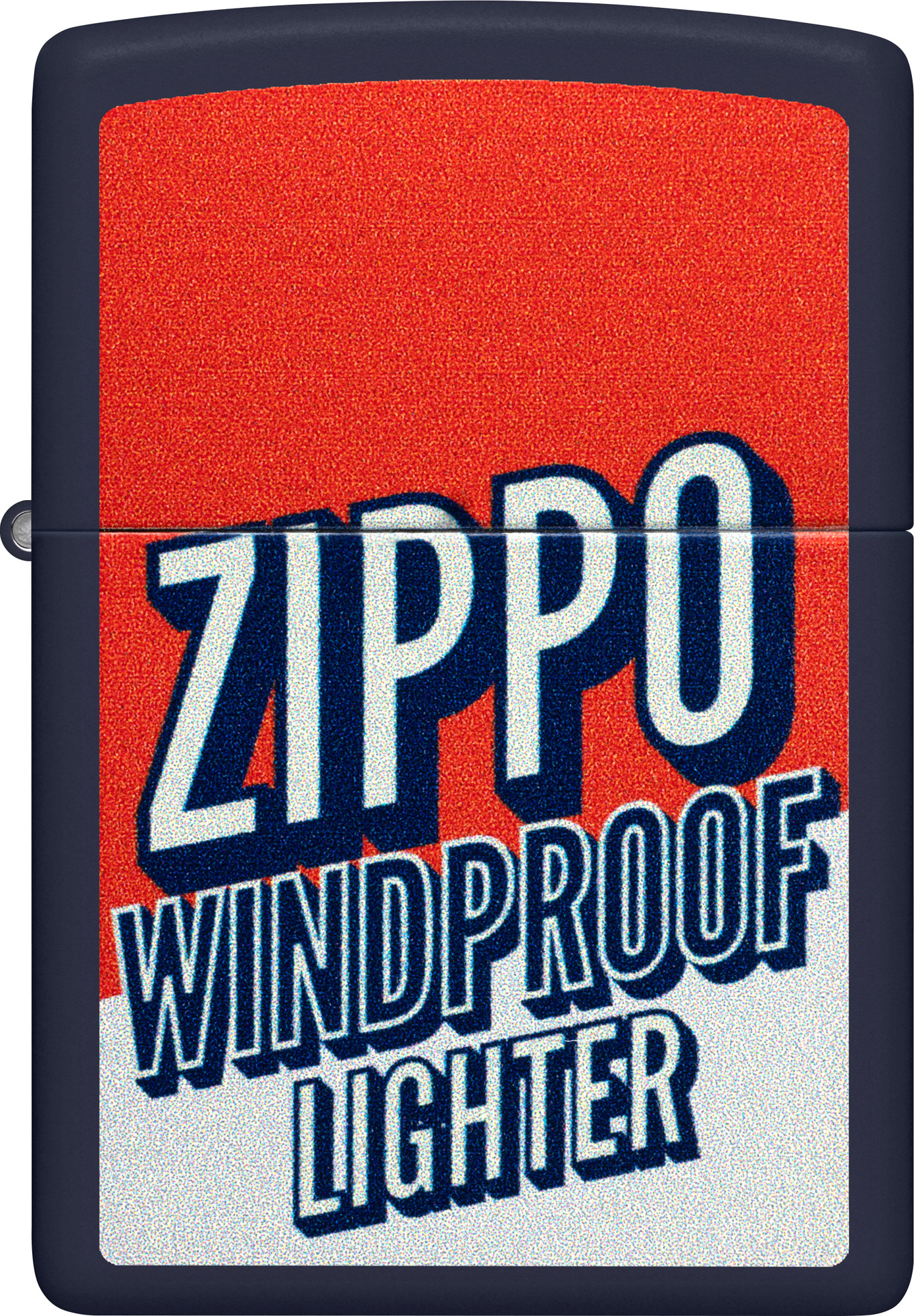 Зажигалка Zippo Color Block Design / 46486 (синий) — фото 2