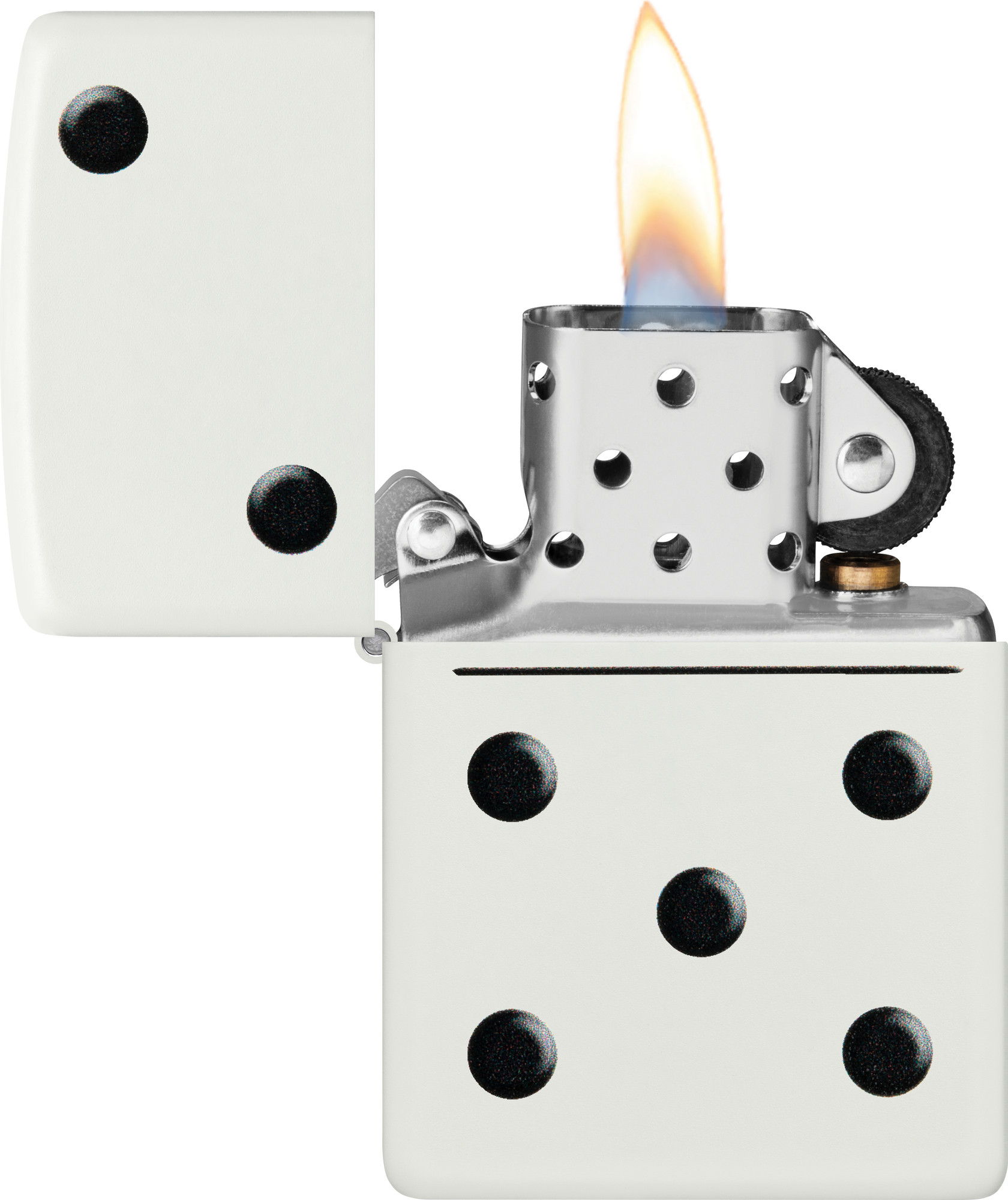 Зажигалка Zippo Domino Design / 46159 (белый) — фото 4