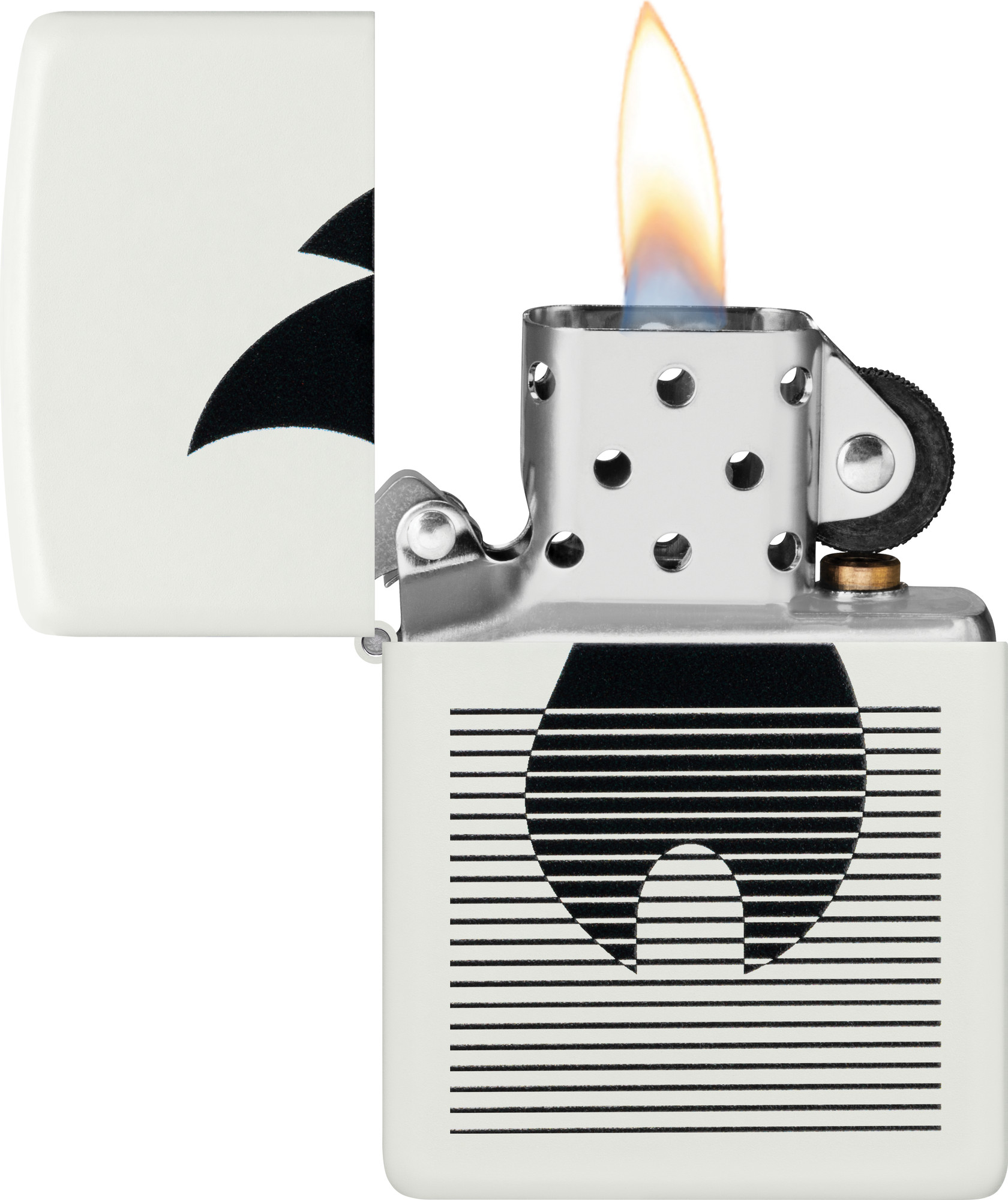 Зажигалка Zippo Flame Gradient Design / 46485 (белый) — фото 3