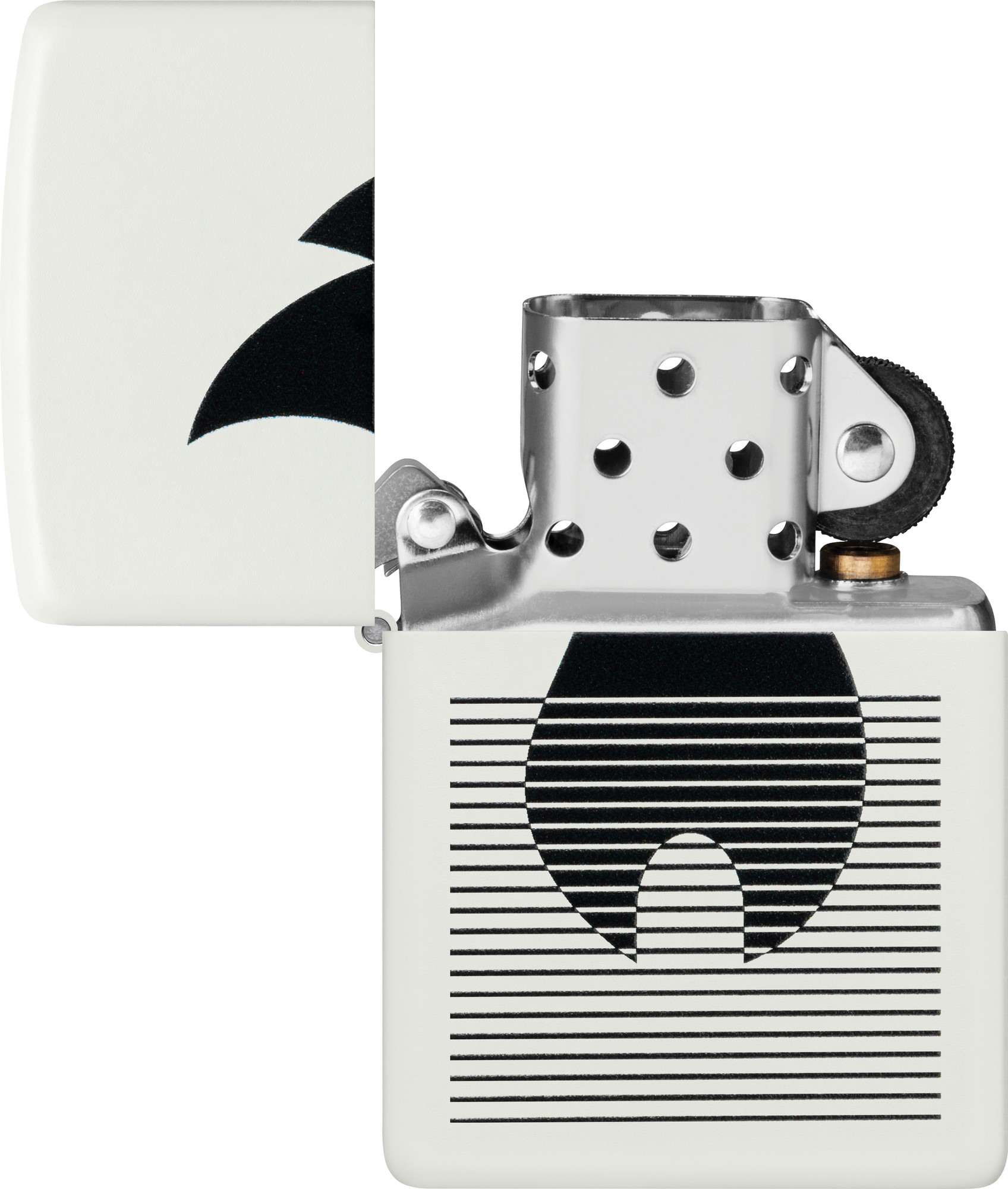 Зажигалка Zippo Flame Gradient Design / 46485 (белый) — фото 4