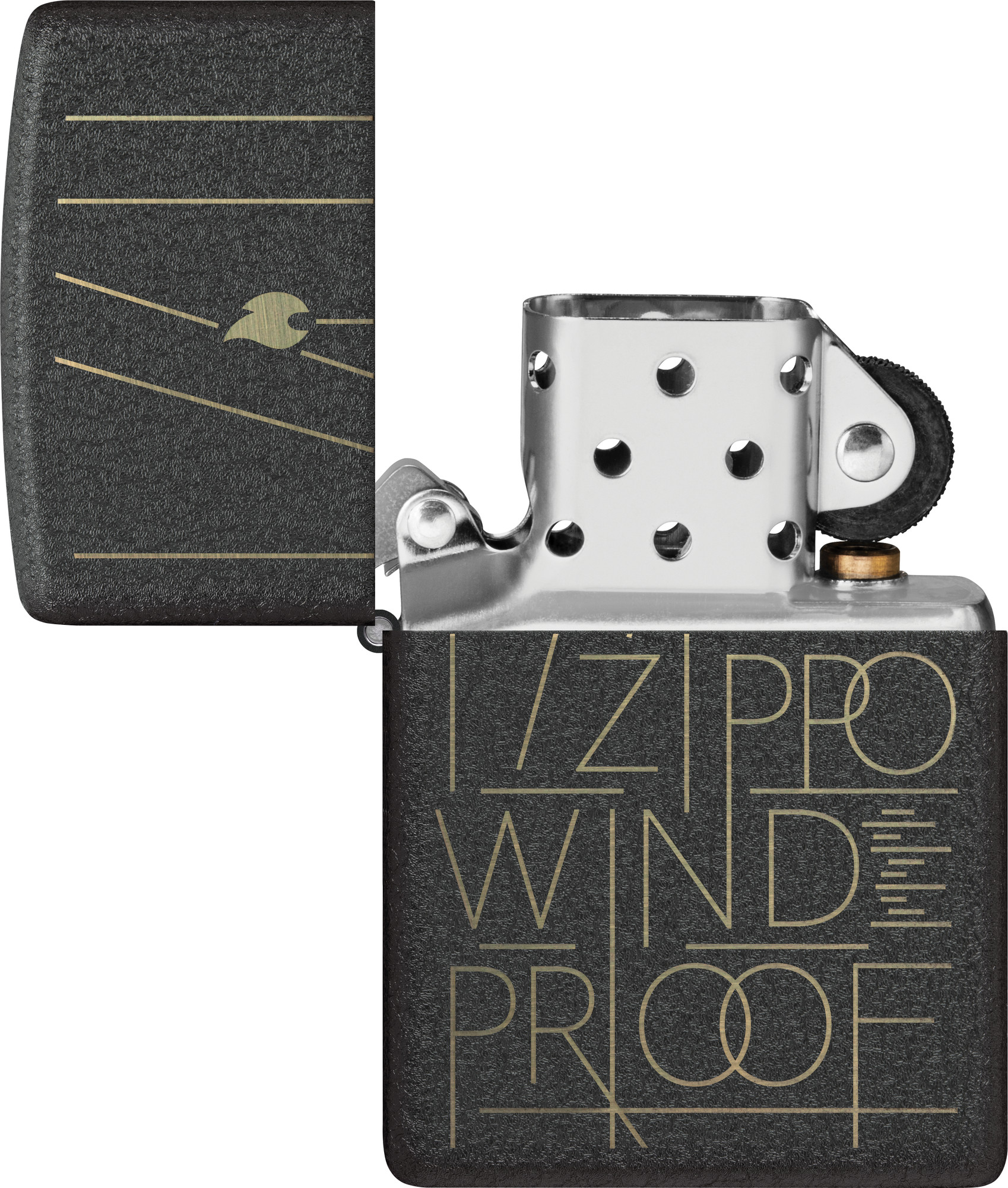 Зажигалка Zippo Line Art / 46172 (черный) — фото 3