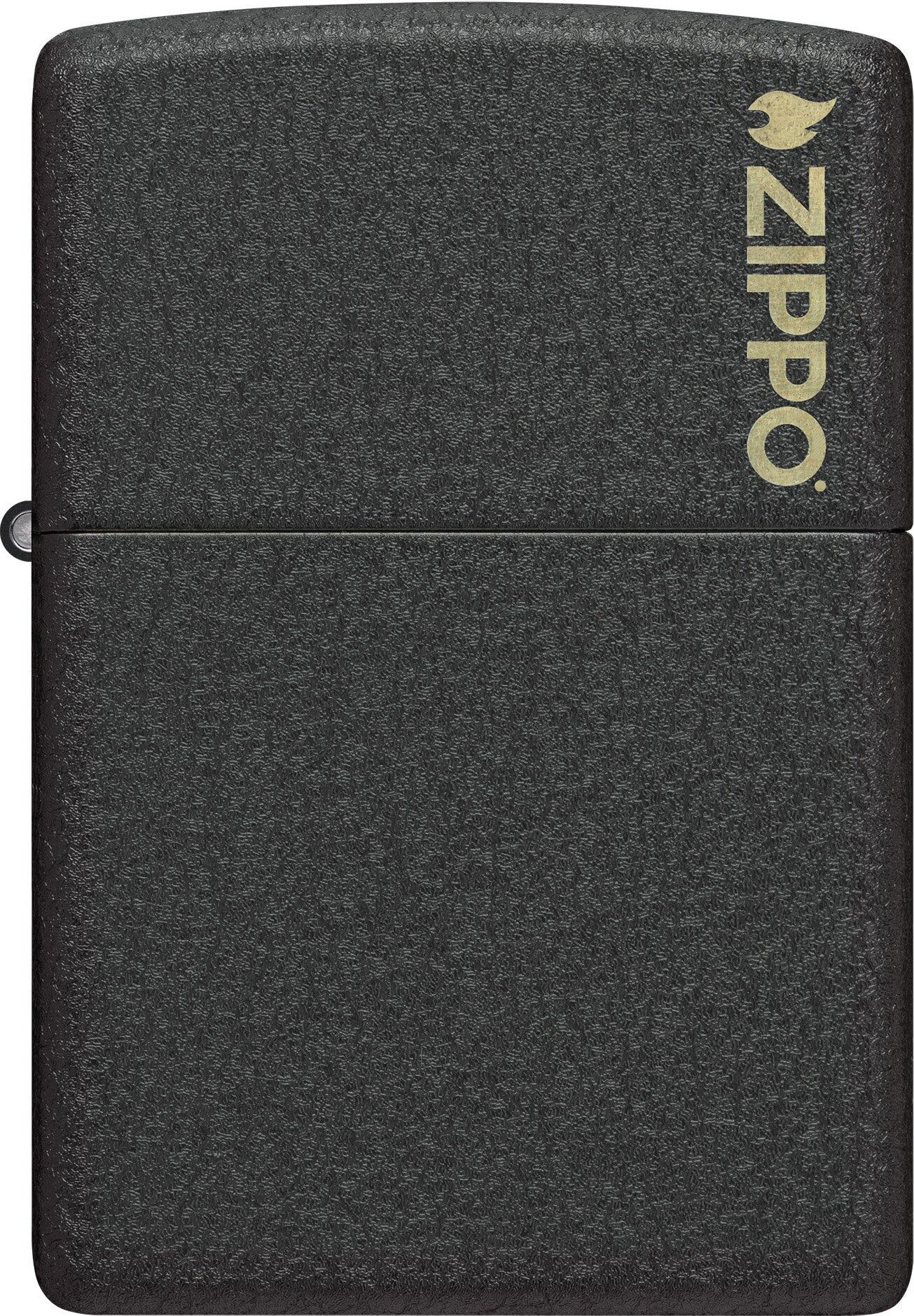 Зажигалка Zippo Logo / 236ZL (черный) — фото 4