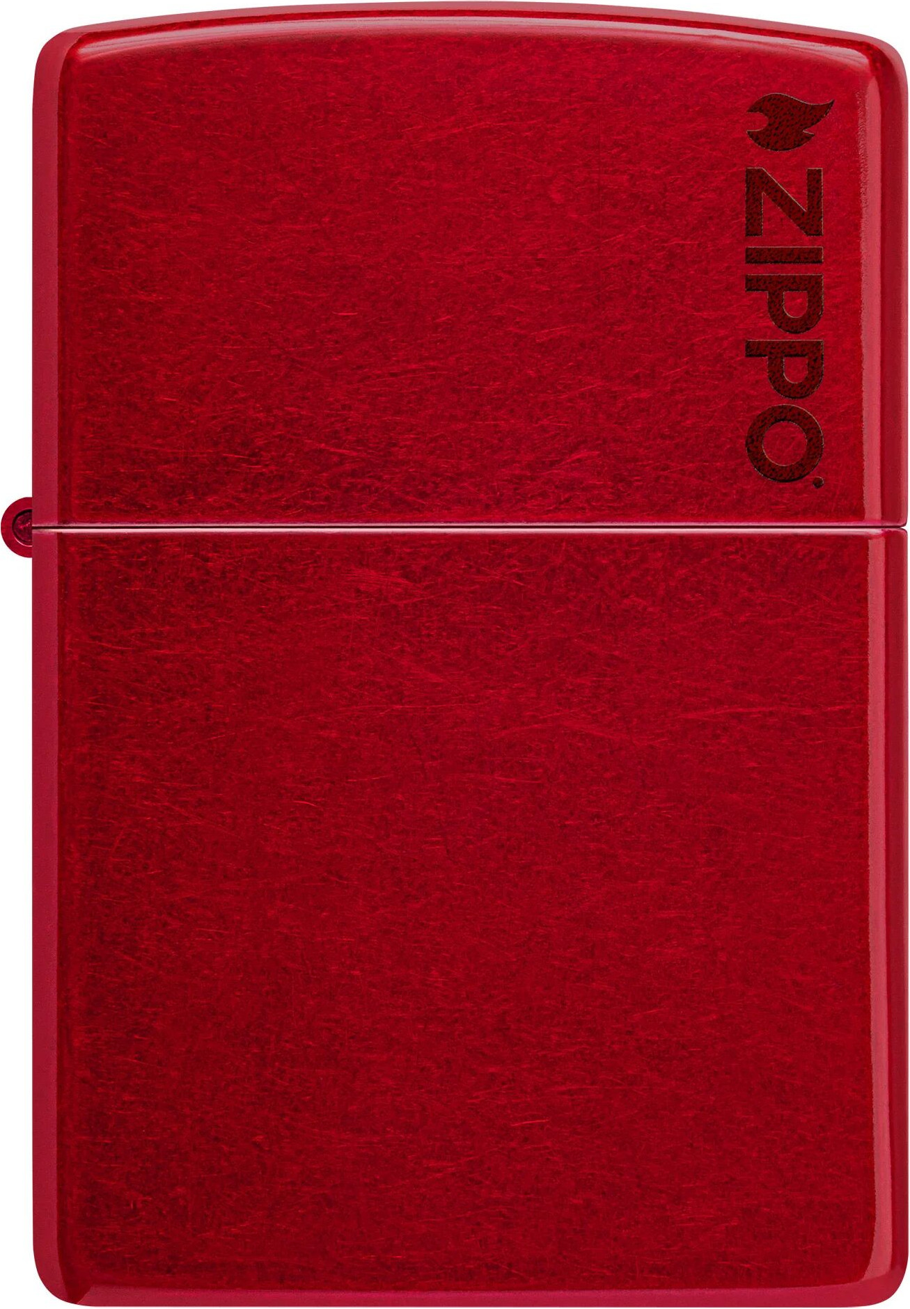 Зажигалка Zippo Logo / 21063ZL (красный) — фото 4