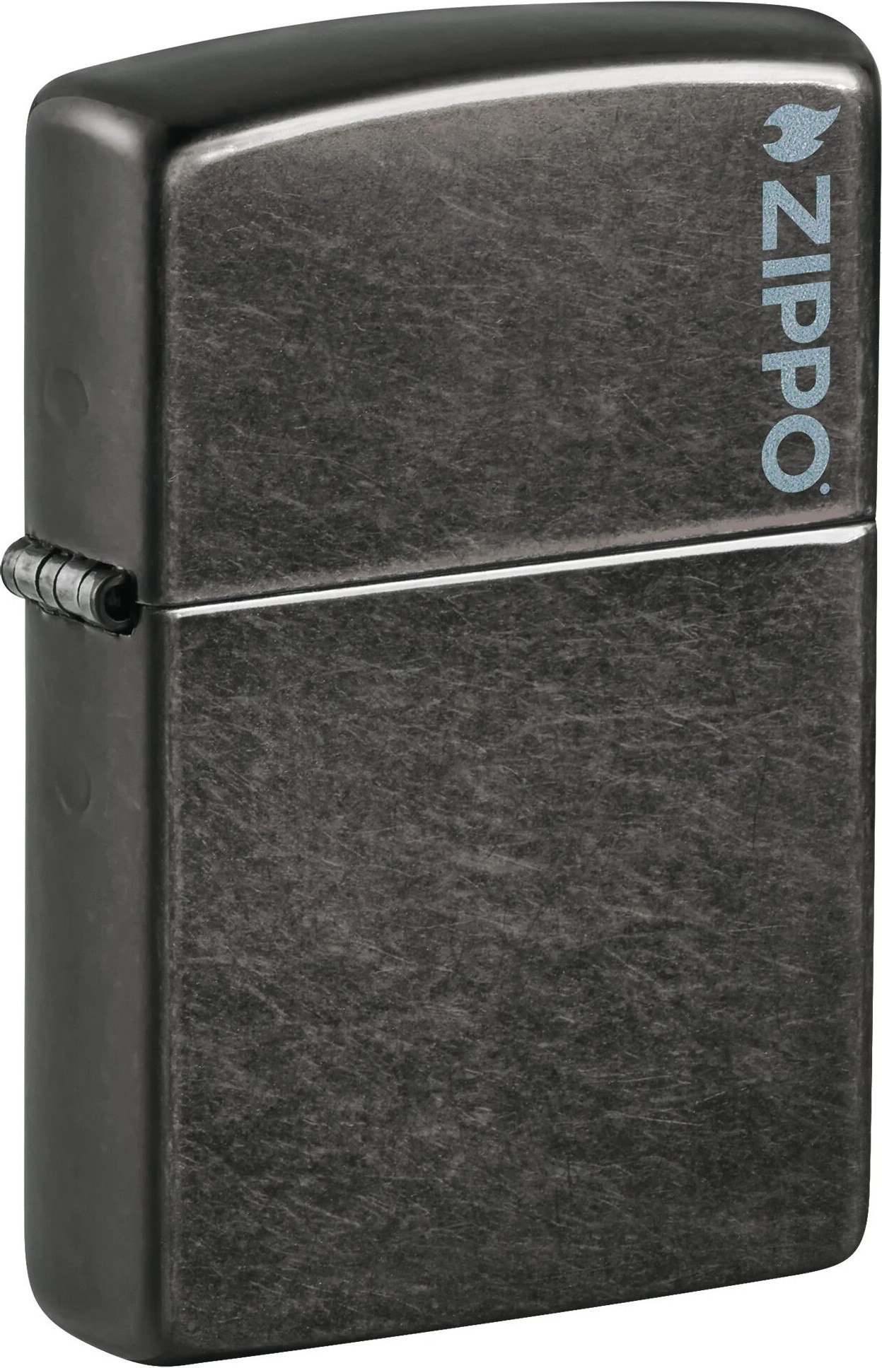 Зажигалка Zippo Logo / 28378ZL (серый)