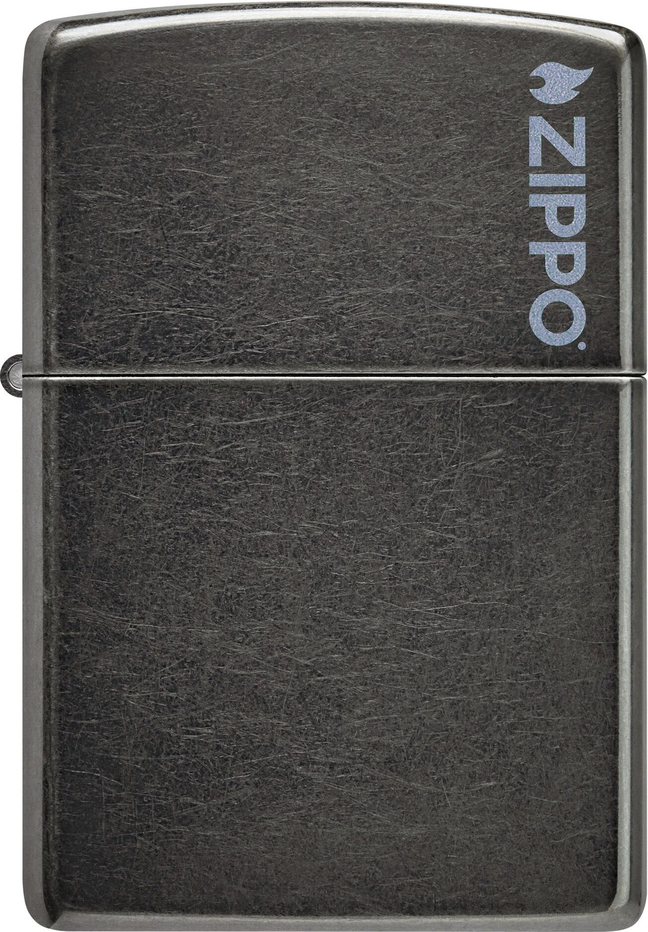 Зажигалка Zippo Logo / 28378ZL (серый) — фото 2