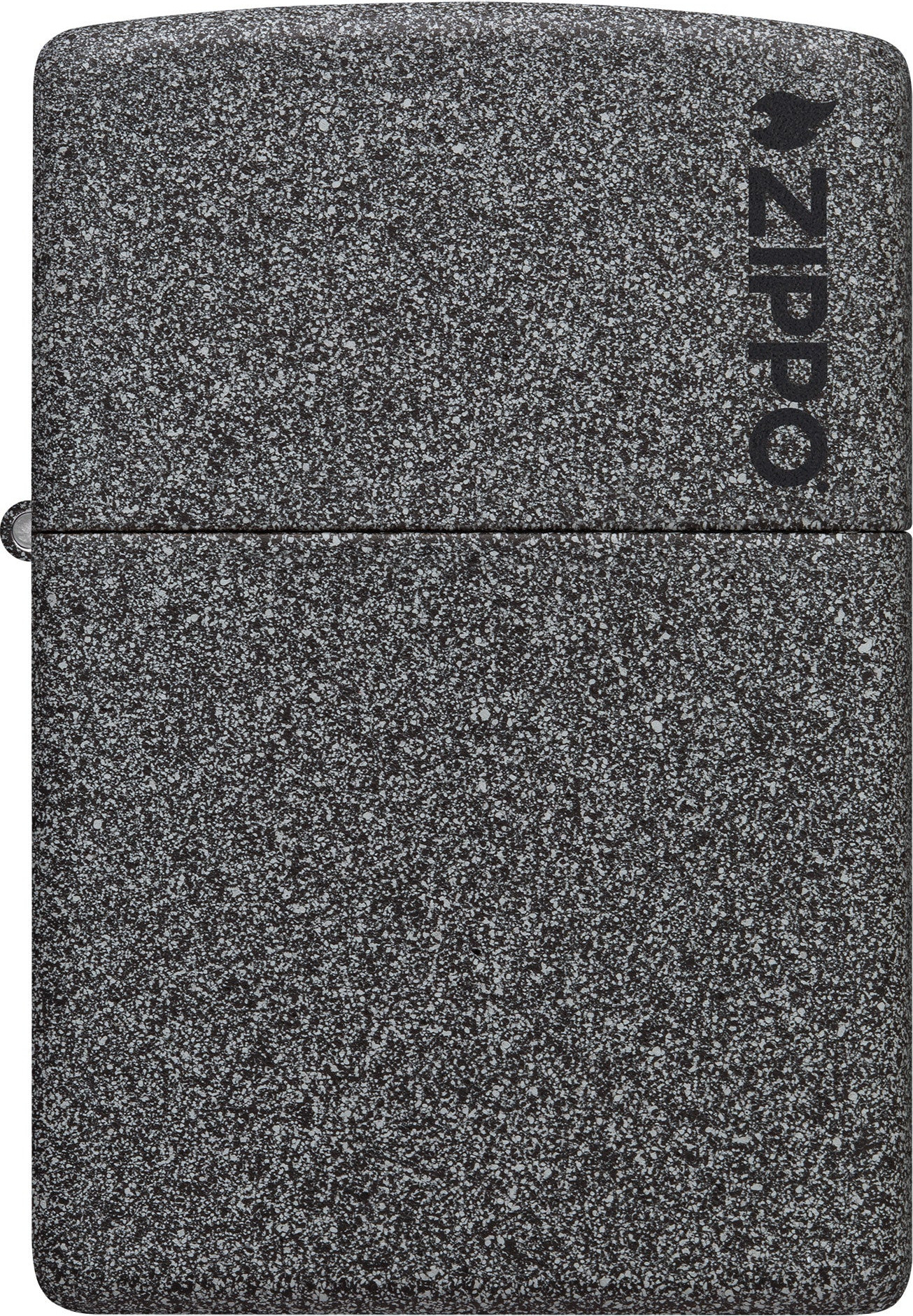 Зажигалка Zippo Logo / 211ZL (серый) — фото 4