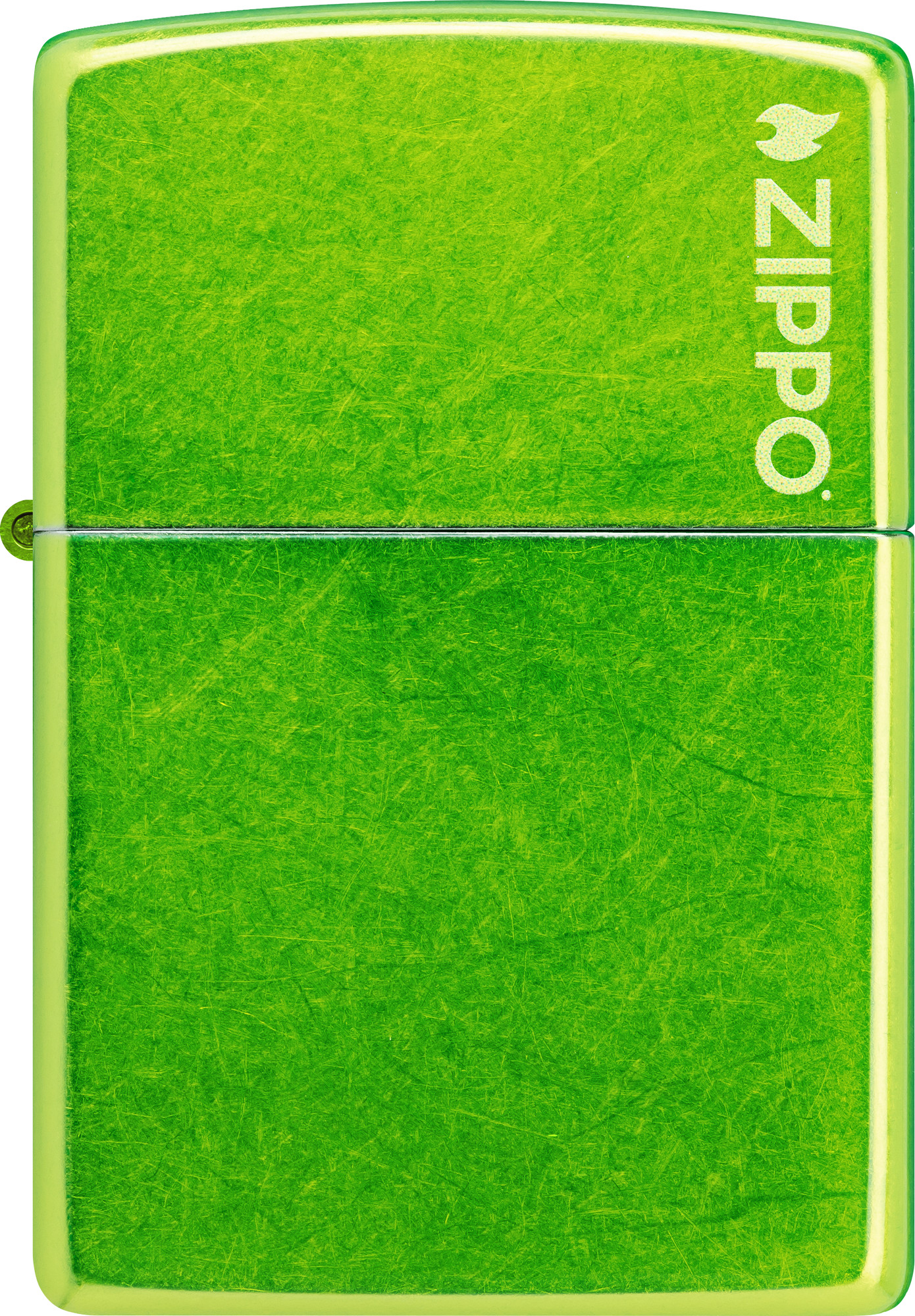 Зажигалка Zippo Logo / 24513ZL (зеленый) — фото 6
