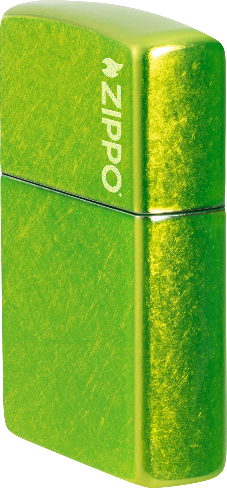 Зажигалка Zippo Logo / 24513ZL (зеленый) — фото 3