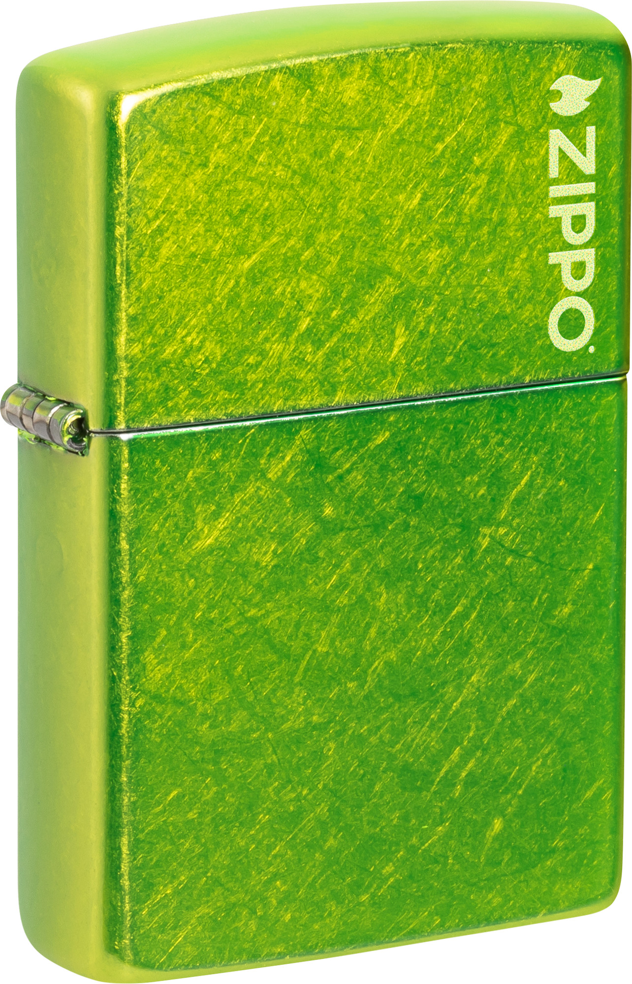 Зажигалка Zippo Logo / 24513ZL (зеленый)