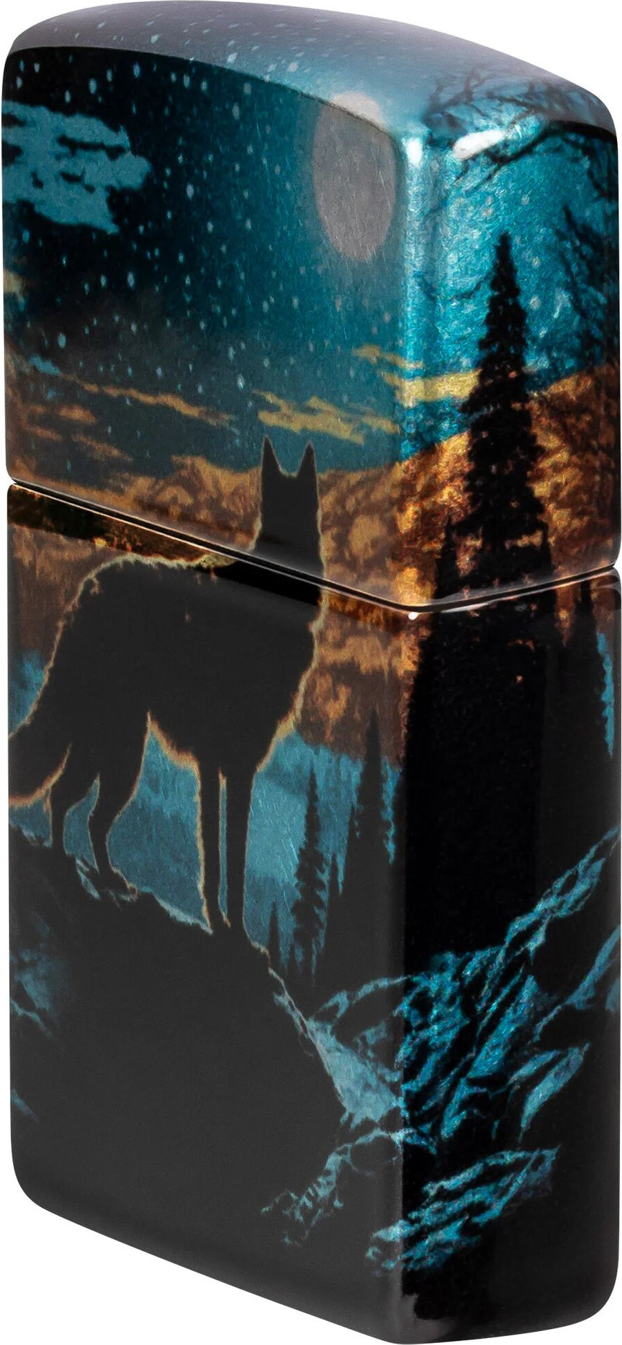 Зажигалка Zippo Moonlight Wolf Design / 46252 — фото 5