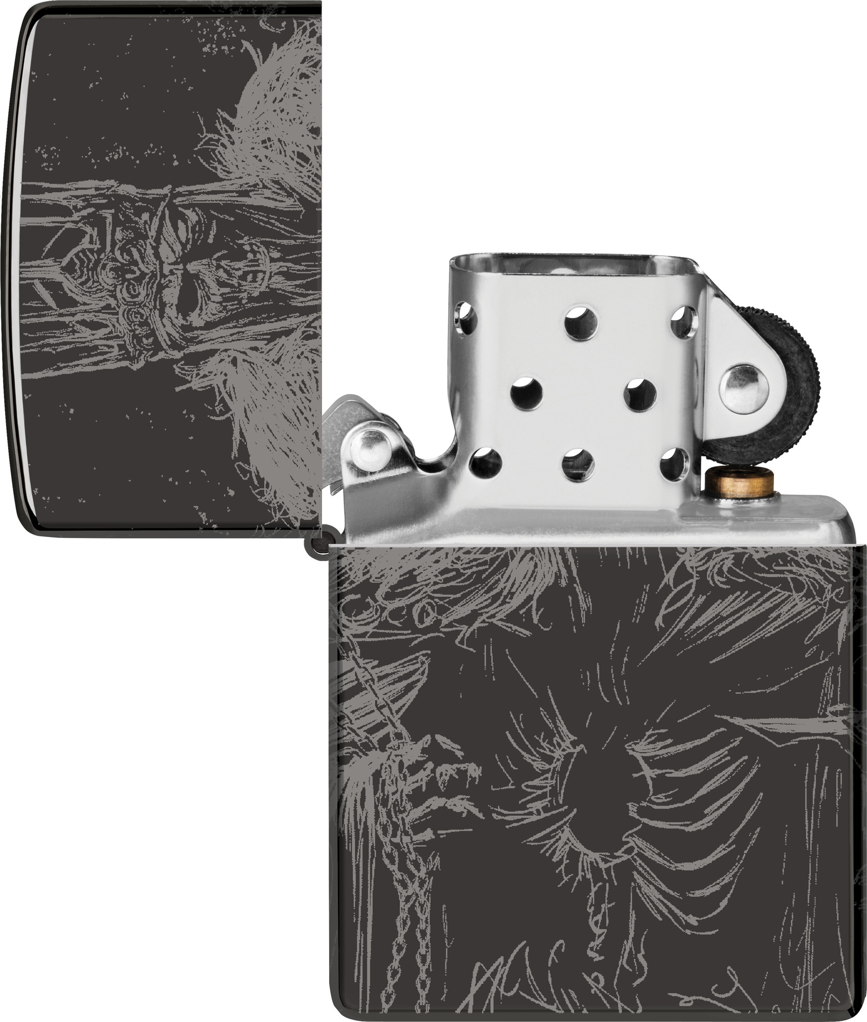Зажигалка Zippo Skull King / 46139 (черный) — фото 5