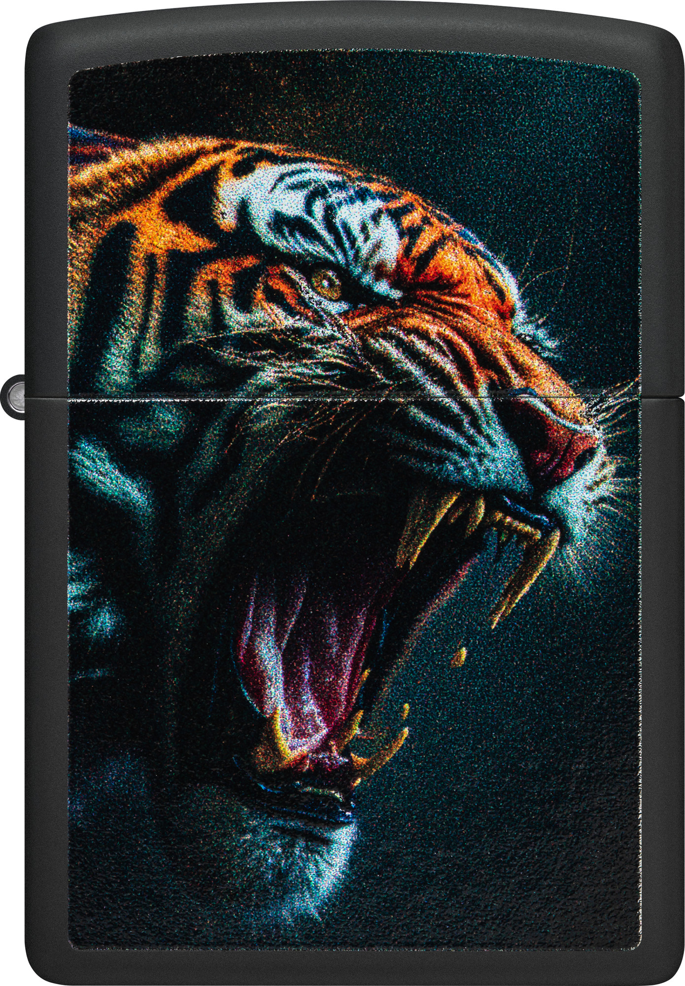 Зажигалка Zippo Tiger Roar Design / 46241 (черный) — фото 4