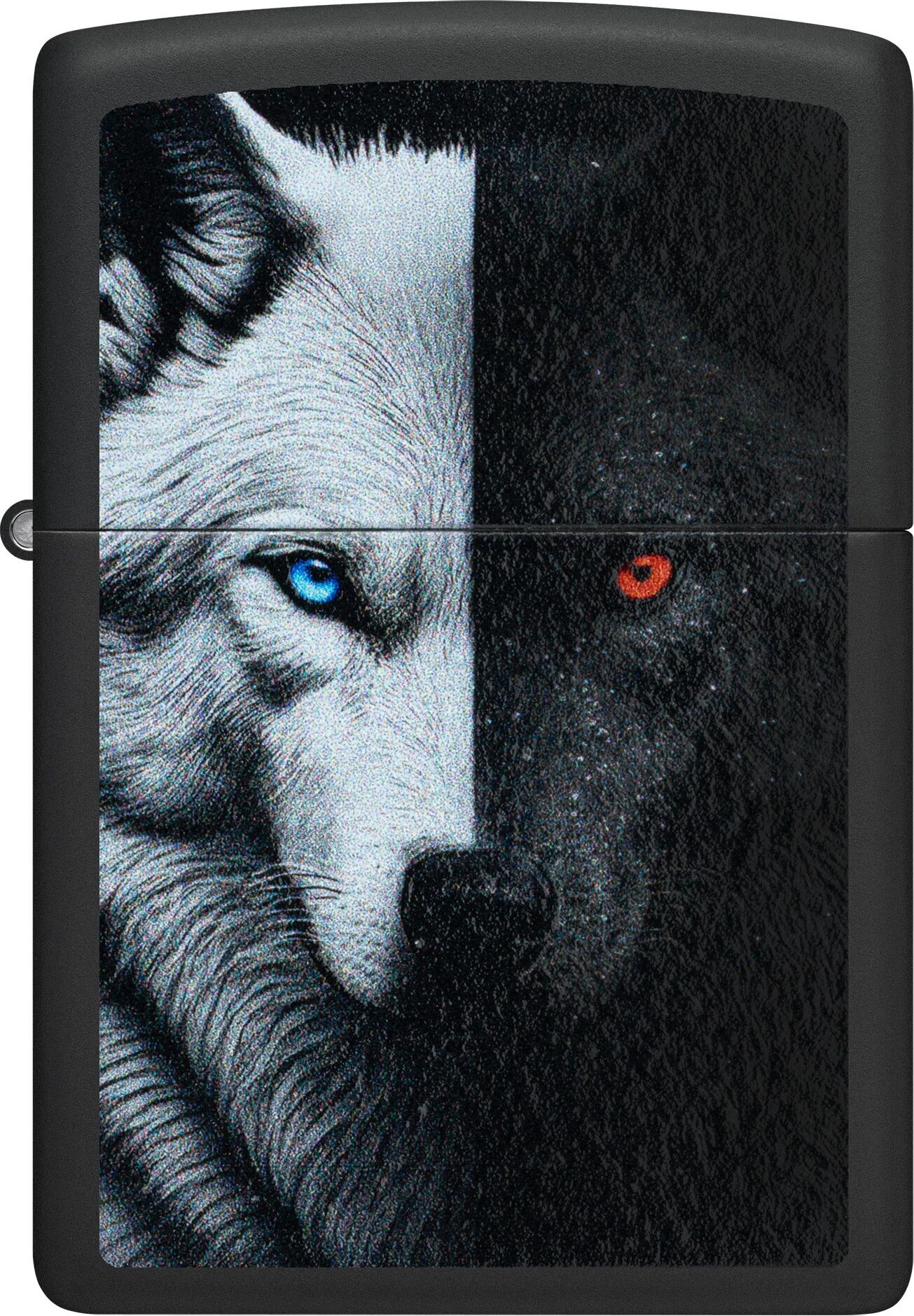 Зажигалка Zippo Two Wolves / 46694 (черный) — фото 4