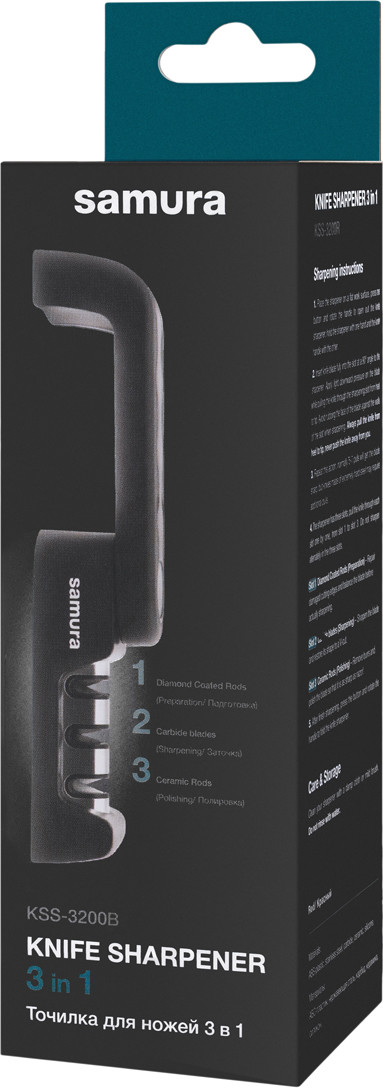 Ножеточка механическая Samura KSS-3200B/K (черный) — фото 6