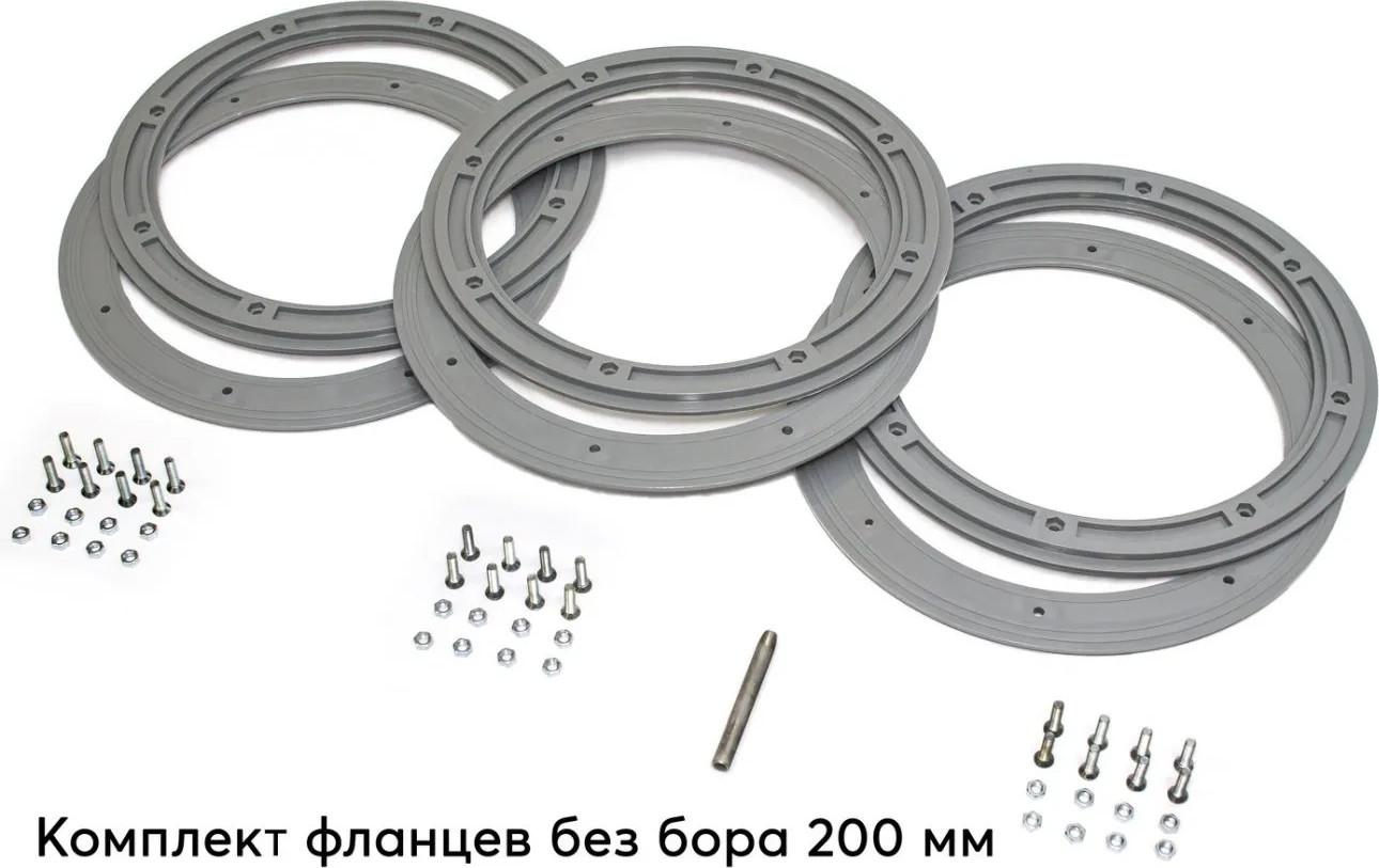 Фланец под лунку для палатки ЛОТОС Без бортика 200 / 4026 — фото 2