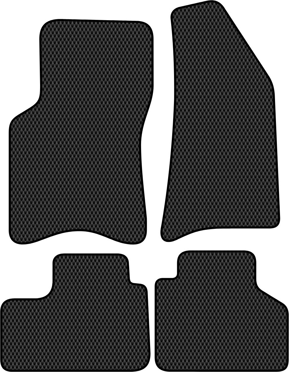 Комплект ковриков для авто Alicosta 2614_2 для Chevrolet Niva SUV/21236 1998-2009 (EVA ромб, черный)