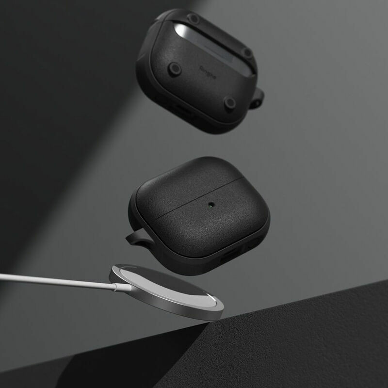 Чехол для наушников Ringke Onyx Magnetic Magsafe для Samsung Galaxy Buds 3/3 Pro (Black) — фото 5