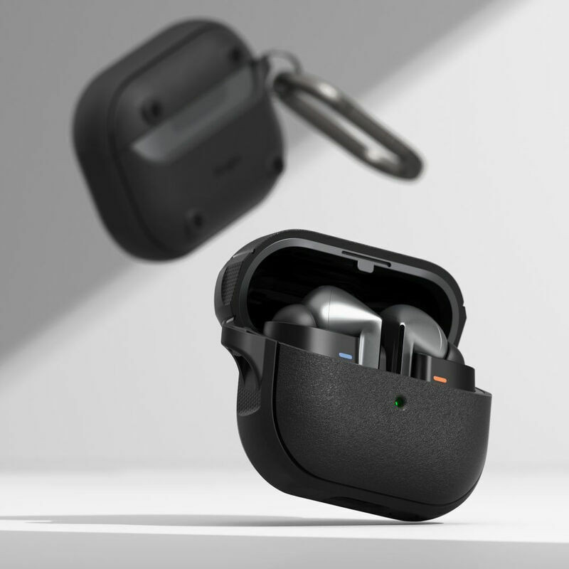 Чехол для наушников Ringke Onyx Magnetic Magsafe для Samsung Galaxy Buds 3/3 Pro (Black) — фото 4