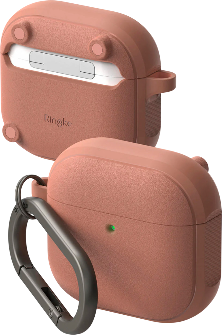 Чехол для наушников Ringke Onyx Magnetic для AirPods 4 (Constant Coral) — фото 4