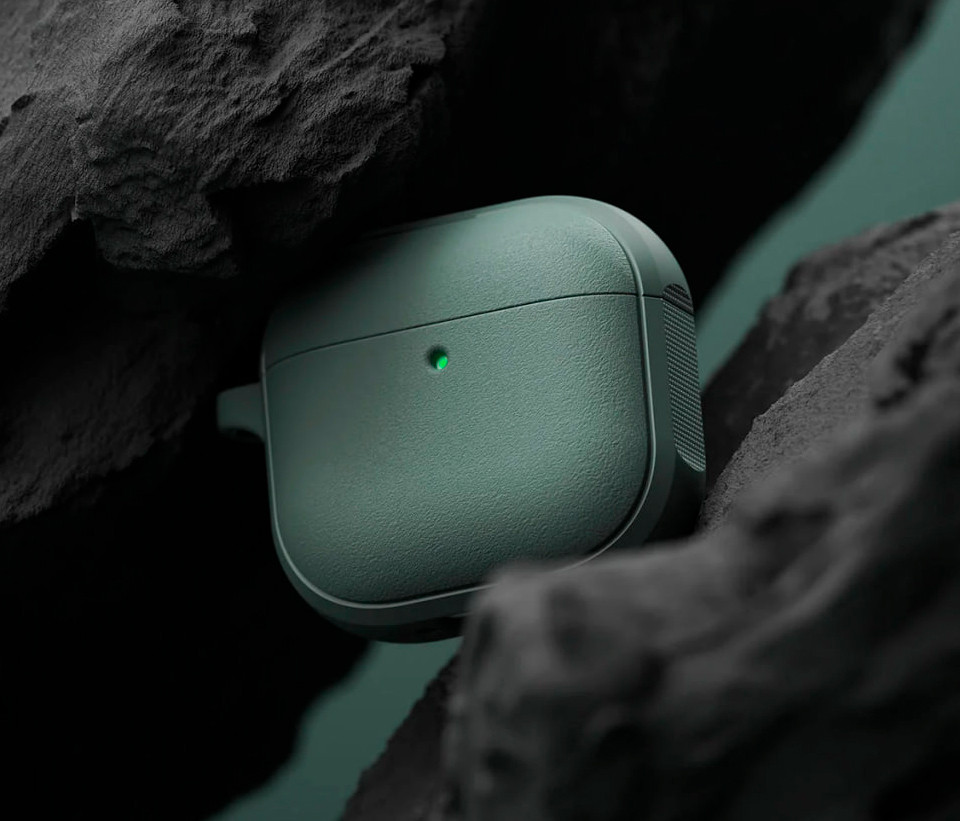Чехол для наушников Ringke Onyx Magnetic для AirPods 4 (Sage Green) — фото 6