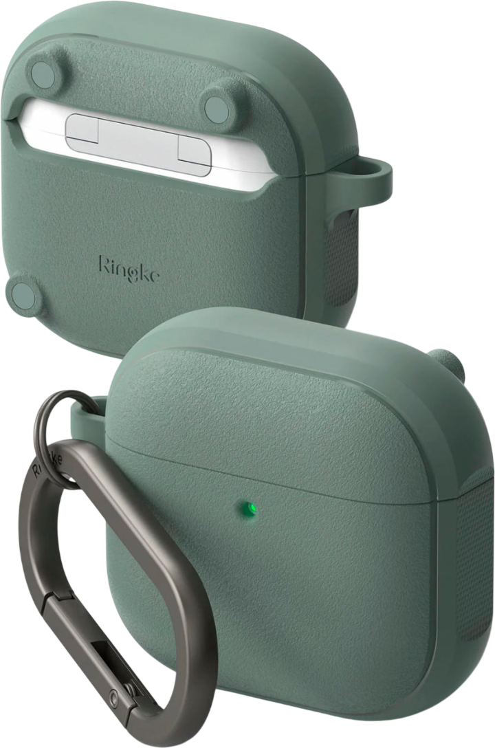 Чехол для наушников Ringke Onyx Magnetic для AirPods 4 (Sage Green) — фото 2