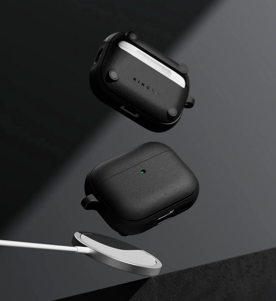 Чехол для наушников Ringke Onyx Magnetic для AirPods Pro 3 (Black) — фото 3