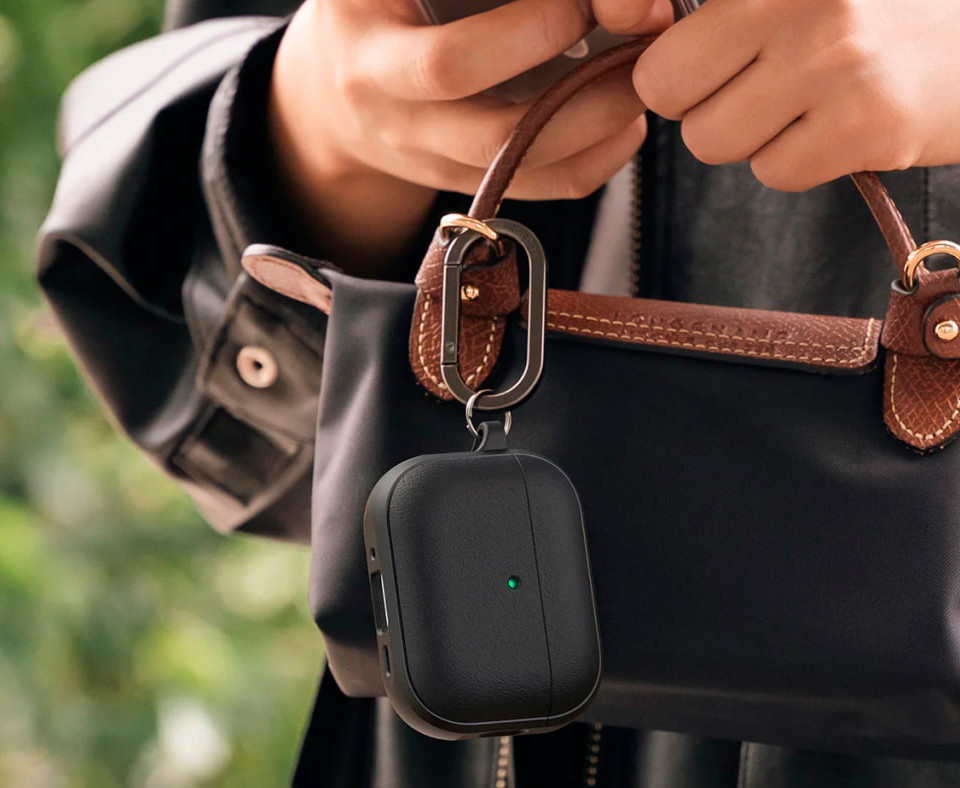 Чехол для наушников Ringke Onyx Magnetic для AirPods Pro 3 (Black) — фото 5