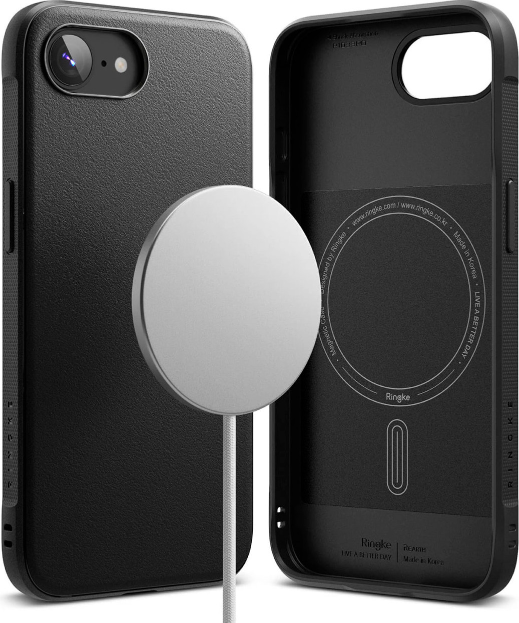 Чехол-накладка Ringke Onyx Magnetic для Iphone 16e (Black)