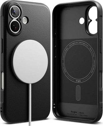 Чехол-накладка Ringke Onyx Magnetic для iPhone 17 (черный) — фото 1