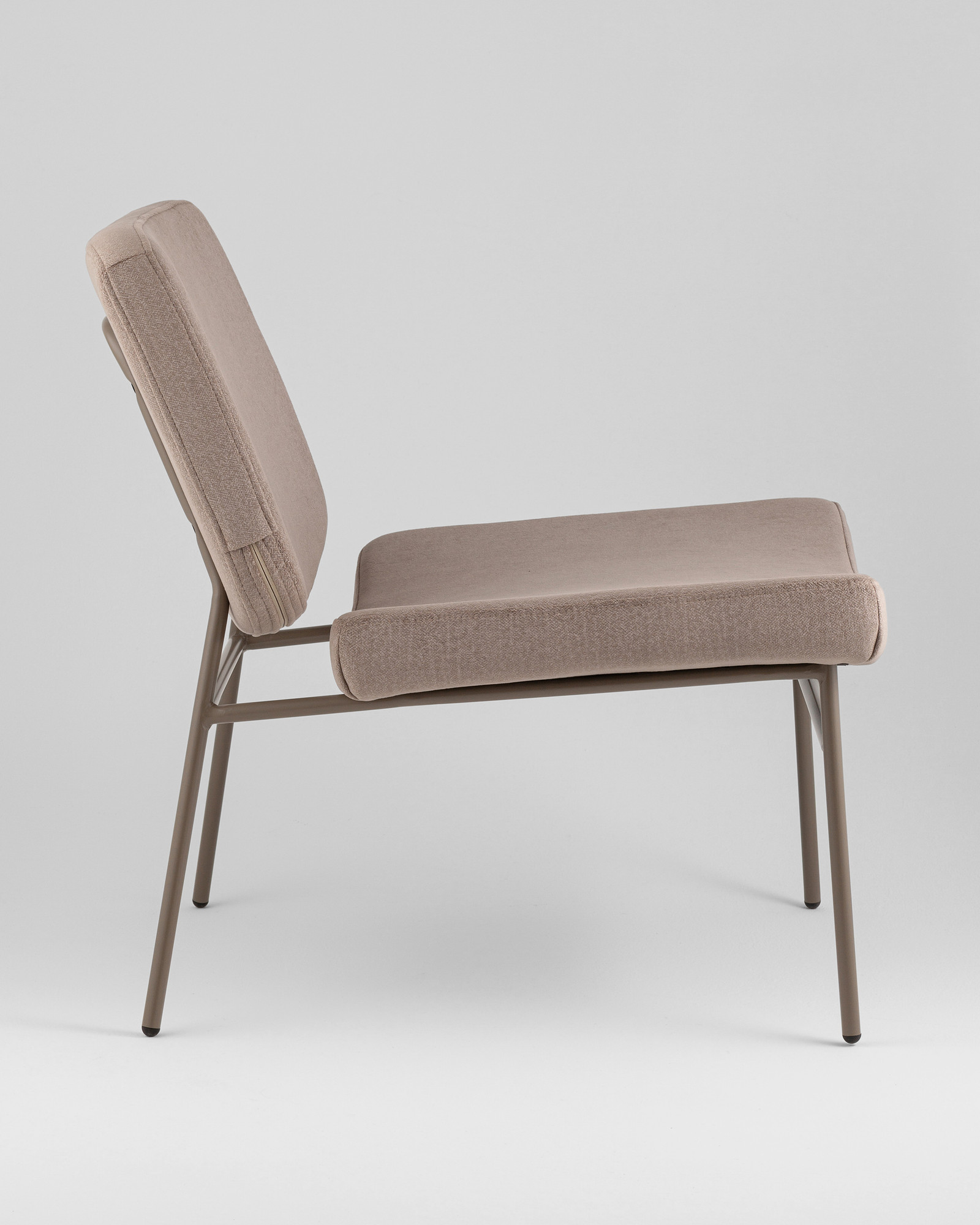 Стул Stool Group Эбигейл / LV-120-E31-7006 (велюр бежевый/каркас бежево-серый) — фото 3