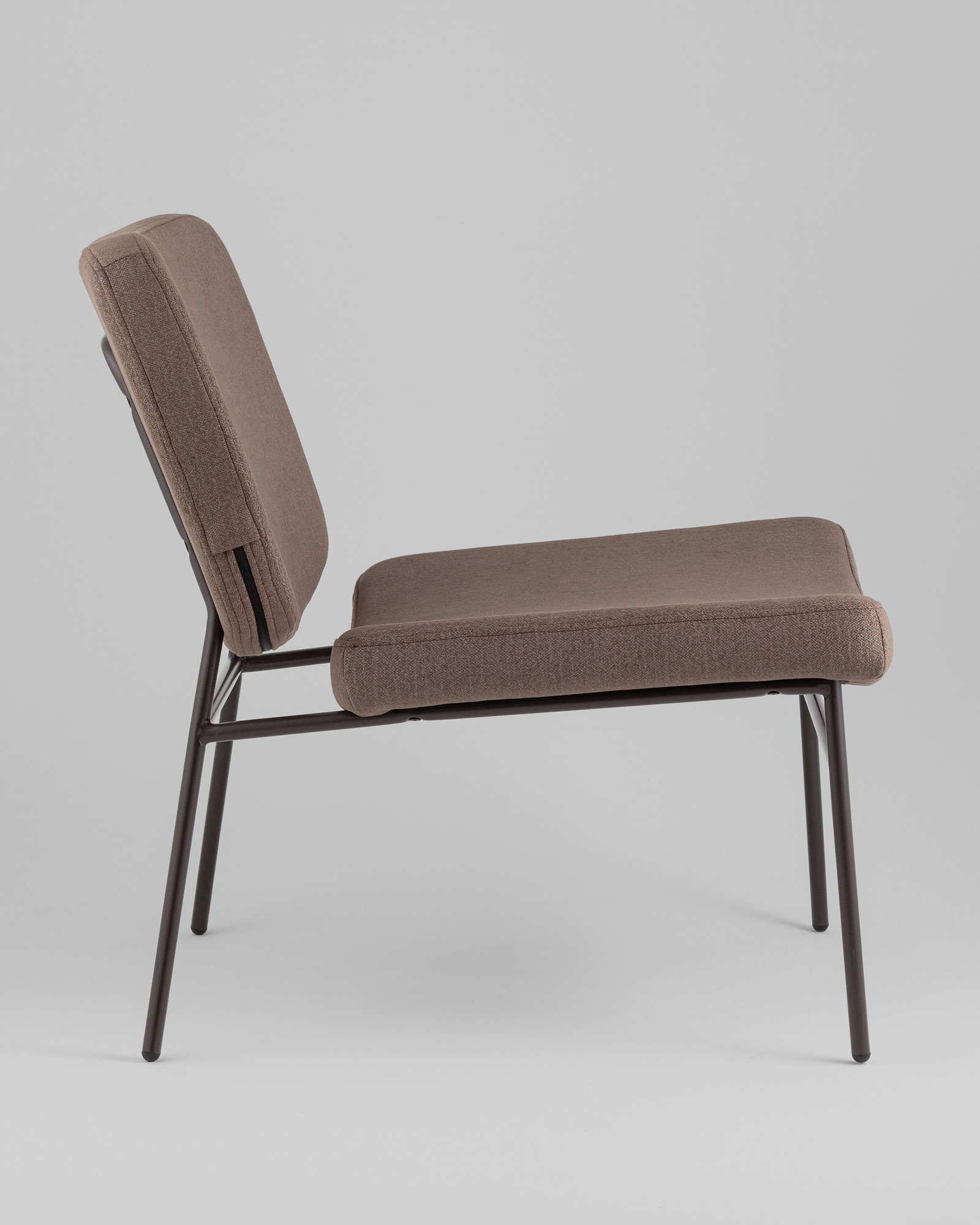 Стул Stool Group Эбигейл / LV-120-E33-8019 (велюр коричневый/каркас серо-коричневый) — фото 3