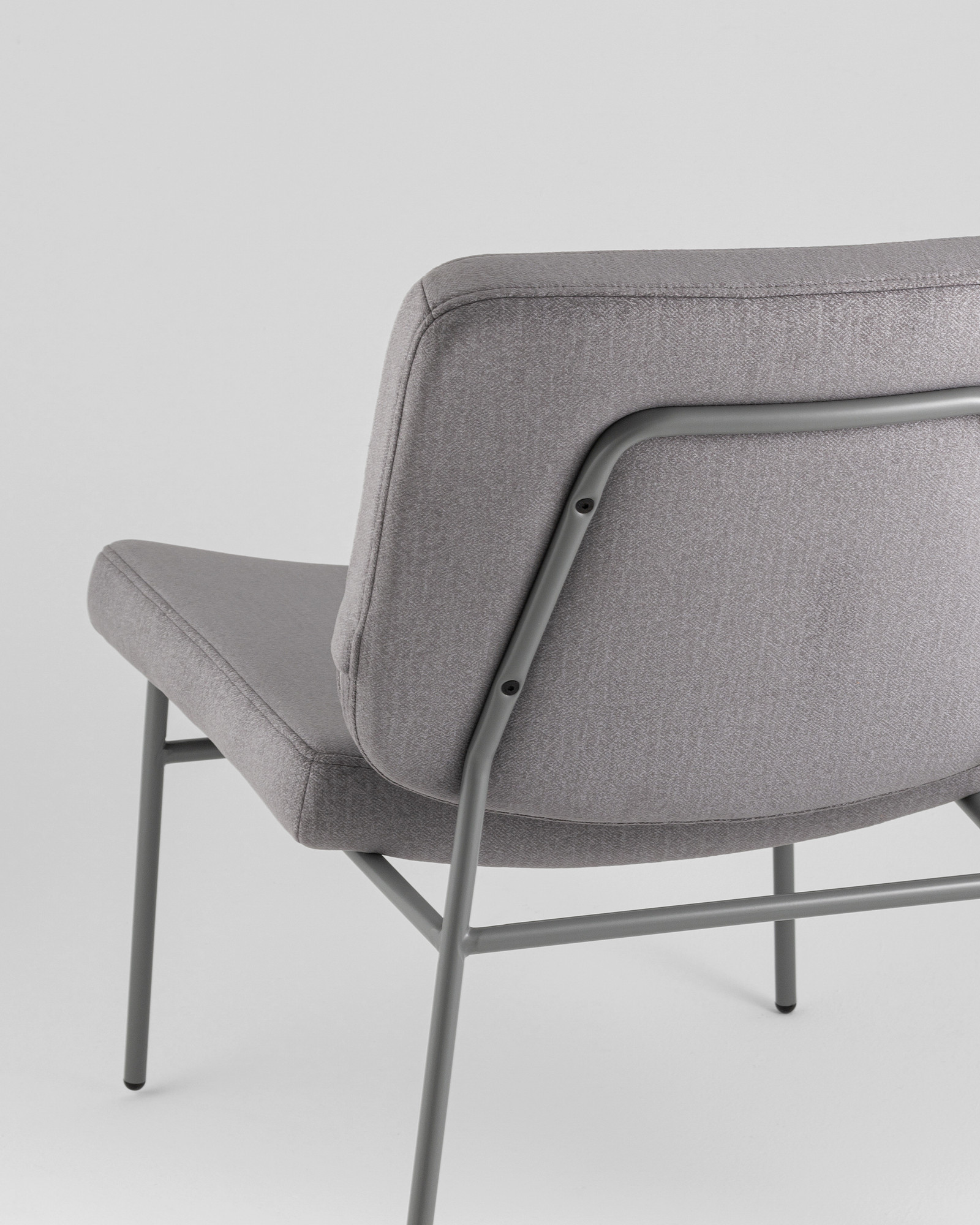 Стул Stool Group Эбигейл / LV-120-E86-7005 (велюр серый/каркас серый) — фото 6