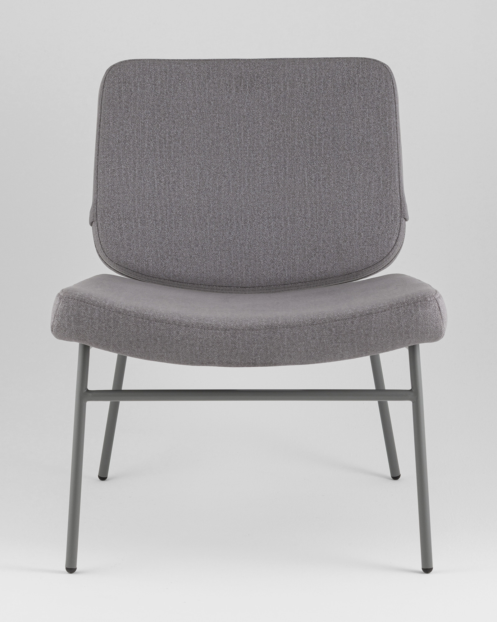 Стул Stool Group Эбигейл / LV-120-E86-7005 (велюр серый/каркас серый) — фото 2